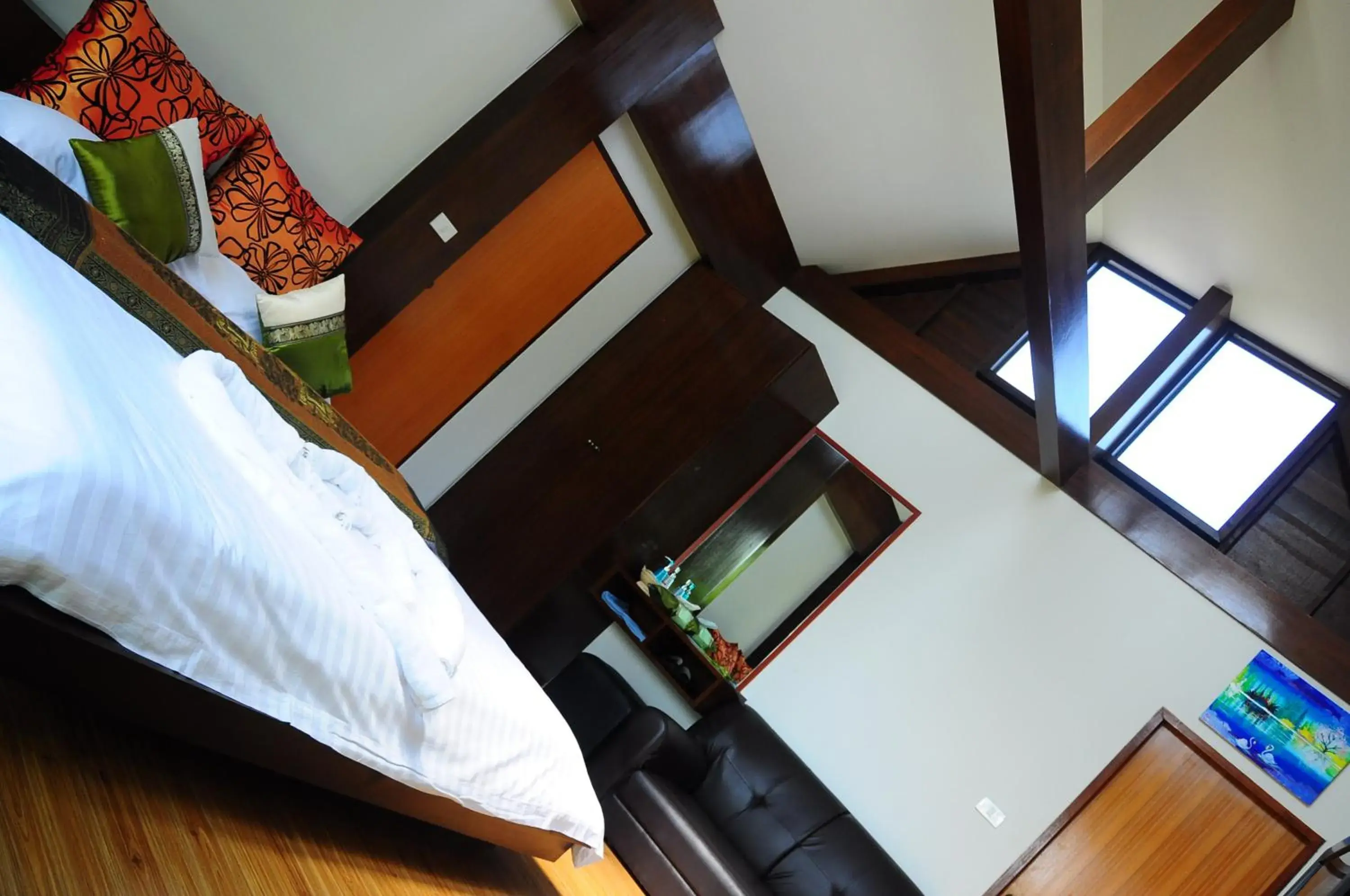 Bed in Phumimalee Nature View Resort Bed in Phumimalee Nature View Resort