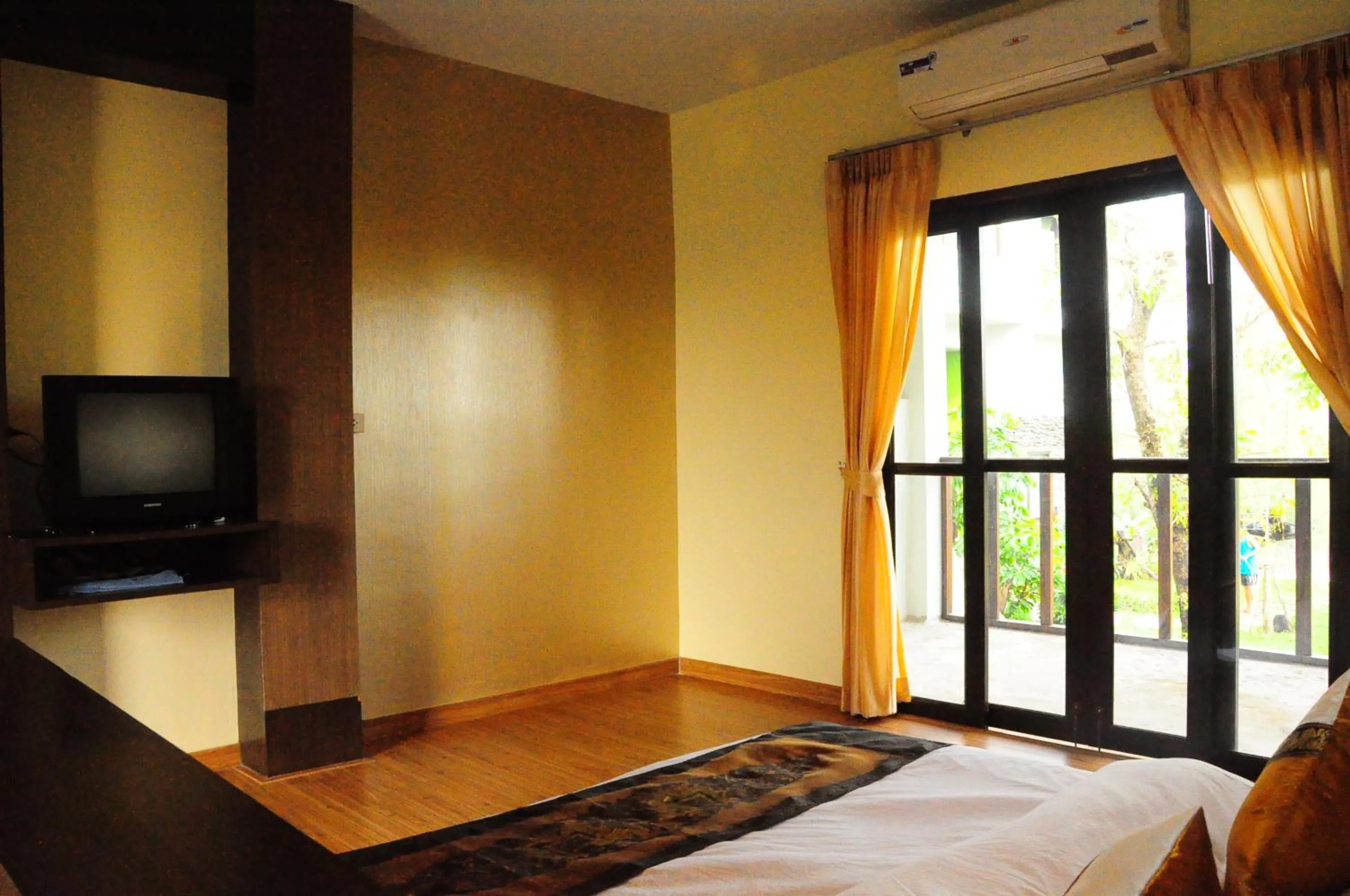 Bed in Phumimalee Nature View Resort