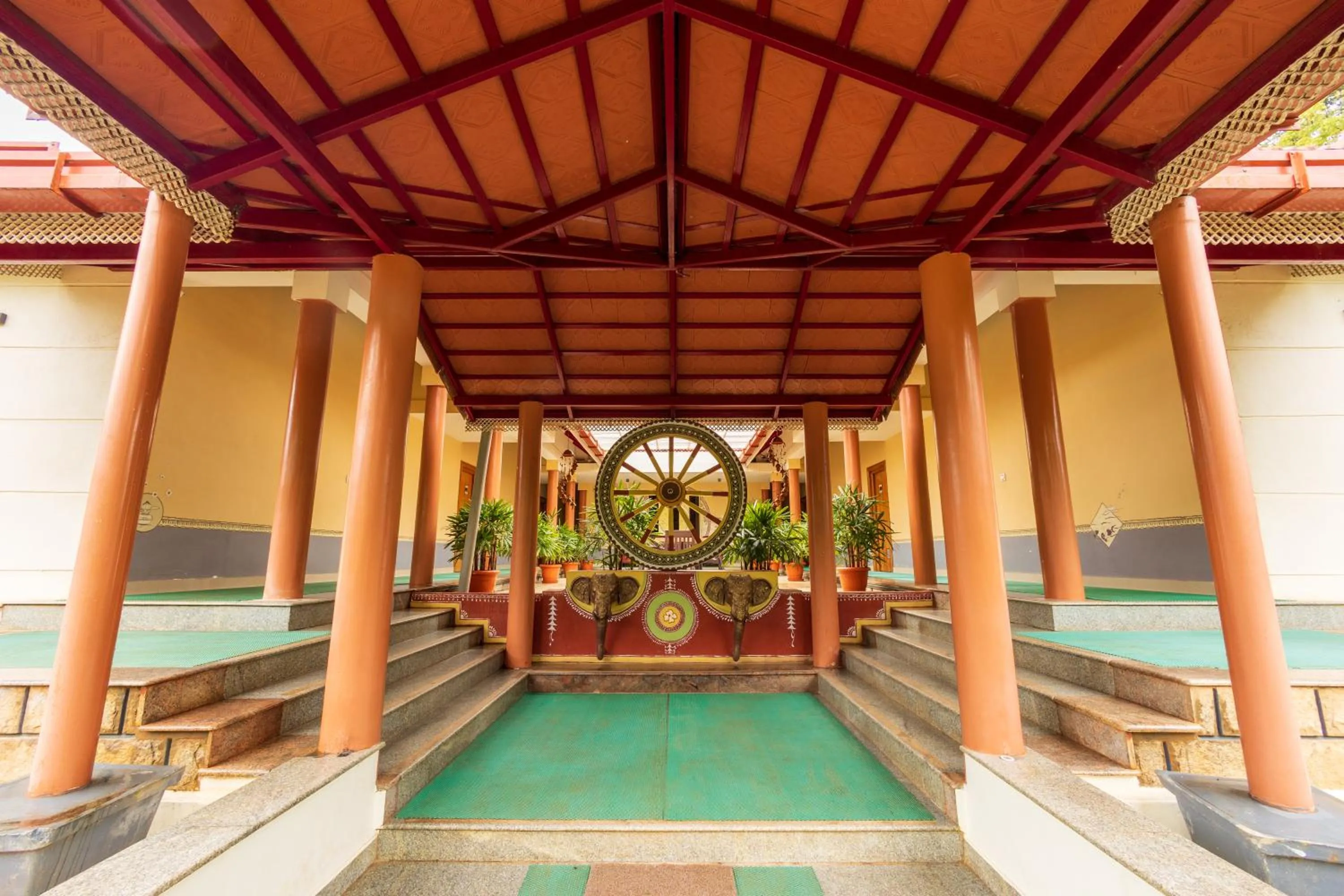 Facade/entrance in IBC Honeydew Exotica Resort