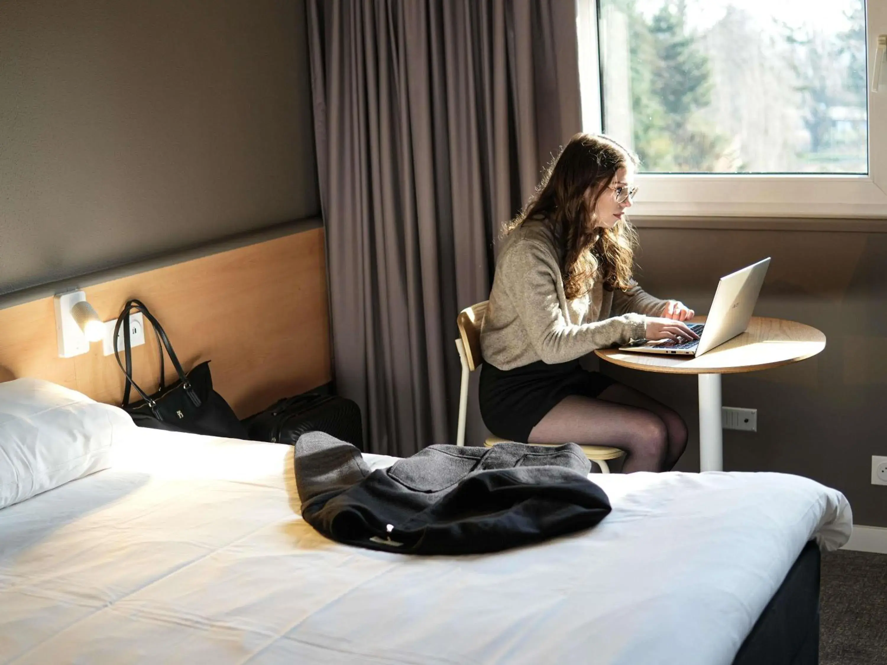 Bedroom, Bed in ibis Caen Porte d’Angleterre Bedroom, Bed in ibis Caen Porte d’Angleterre