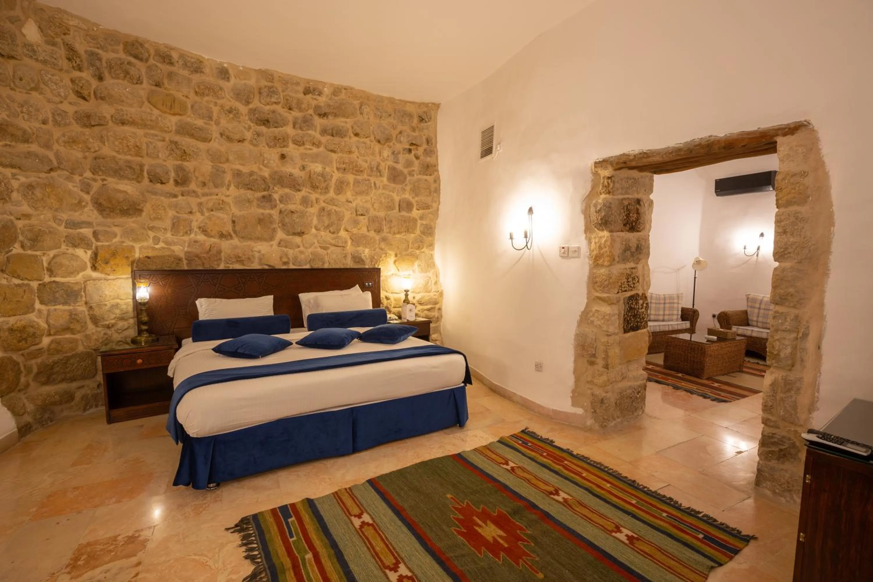 Bed in The Old Village Hotel & Resort