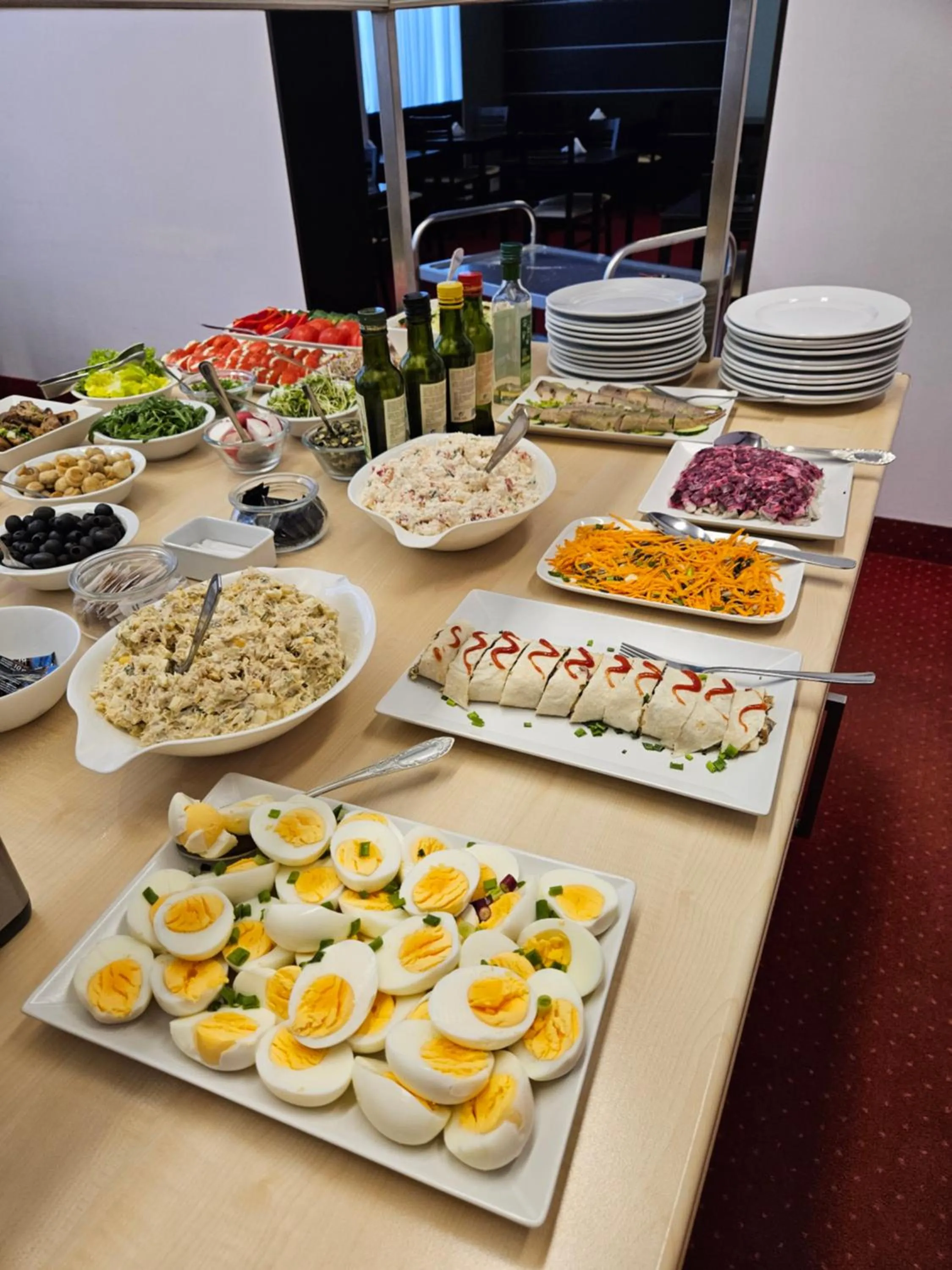 Breakfast in Hotel Sofia by The Railway Station Wroclaw