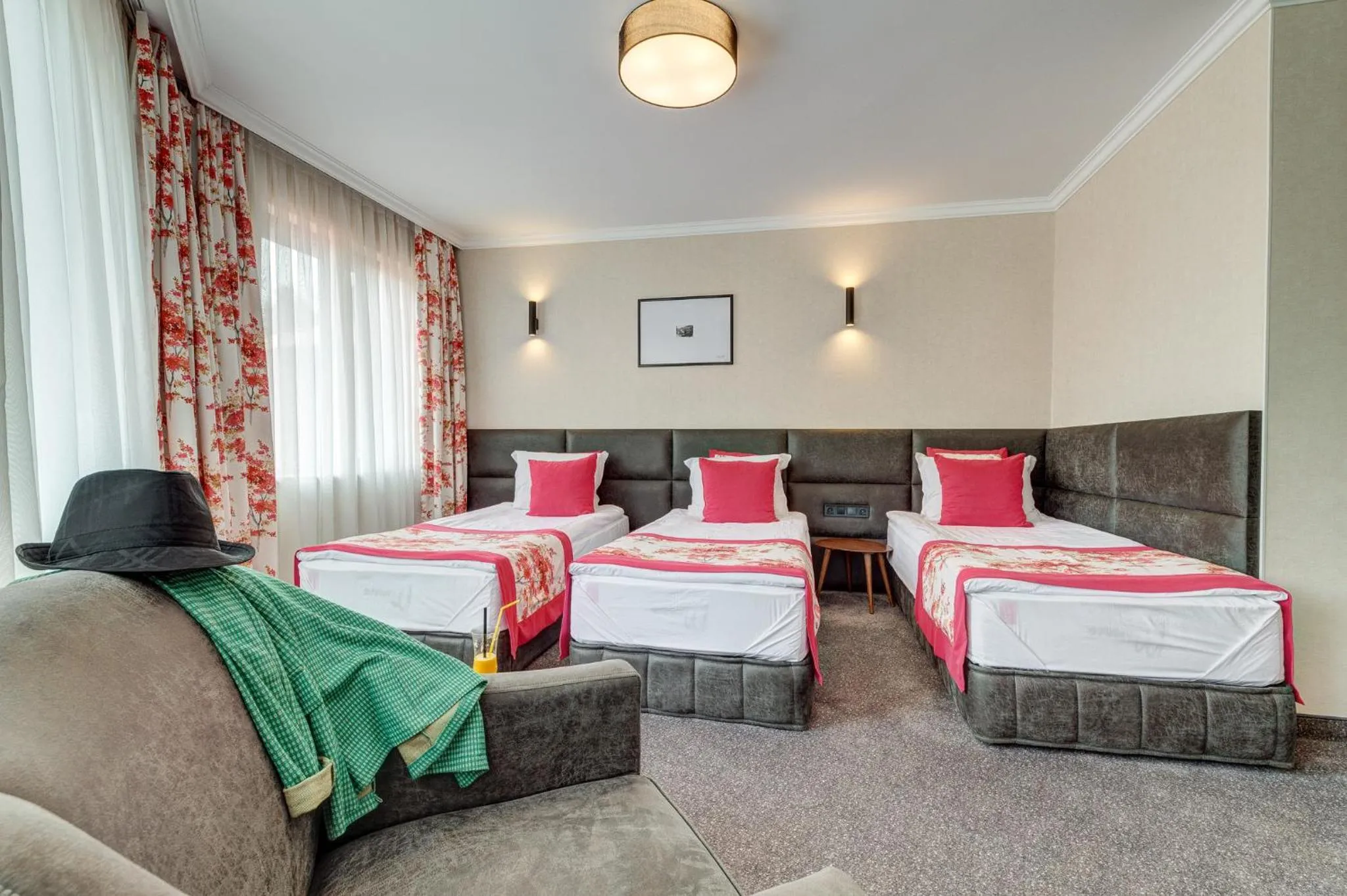 Bed in SPA Hotel Kiparis