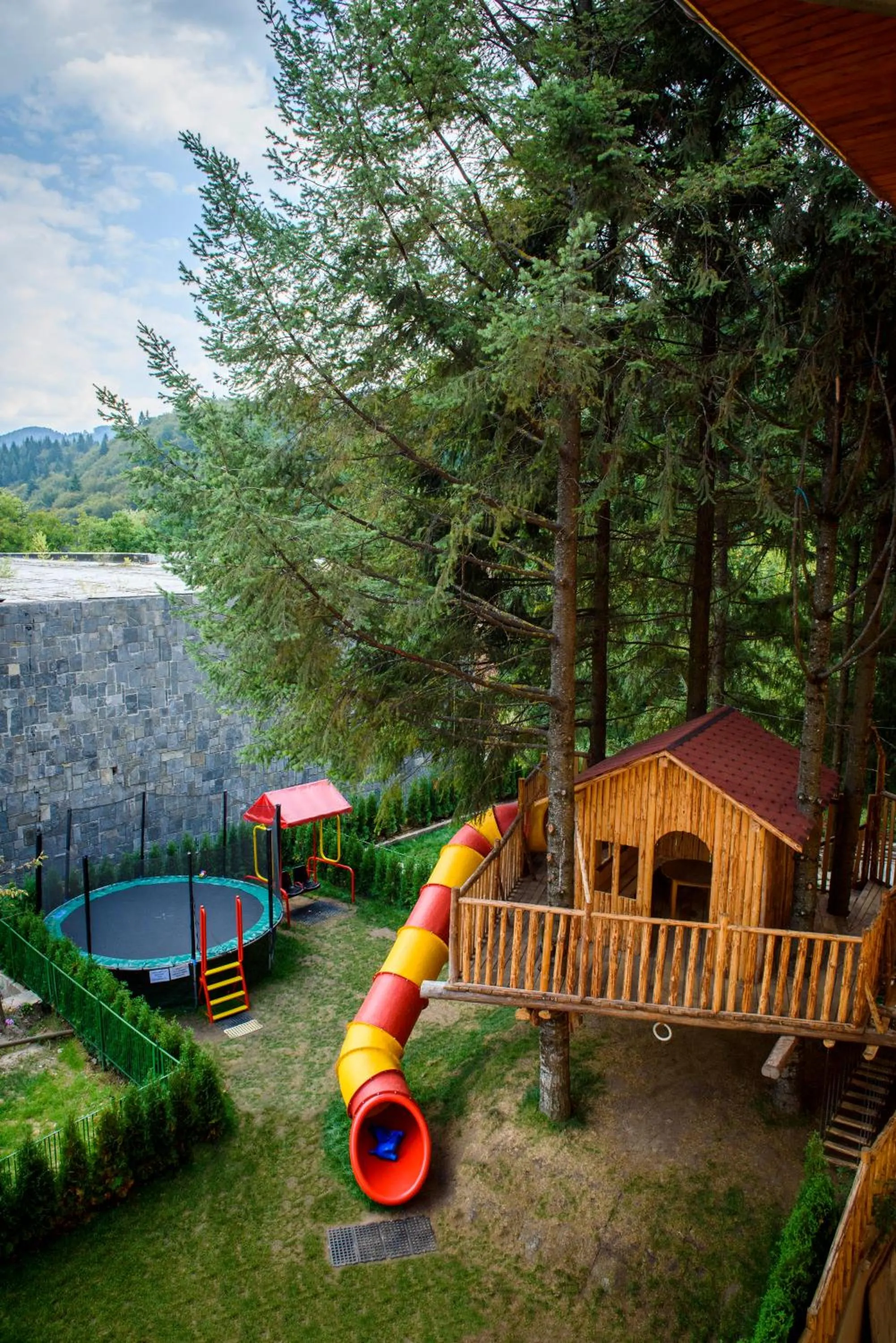 Children play ground in SPA Hotel Kiparis
