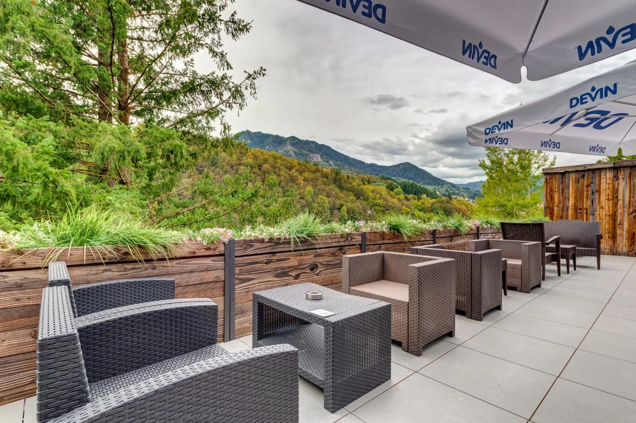 Patio in SPA Hotel Kiparis