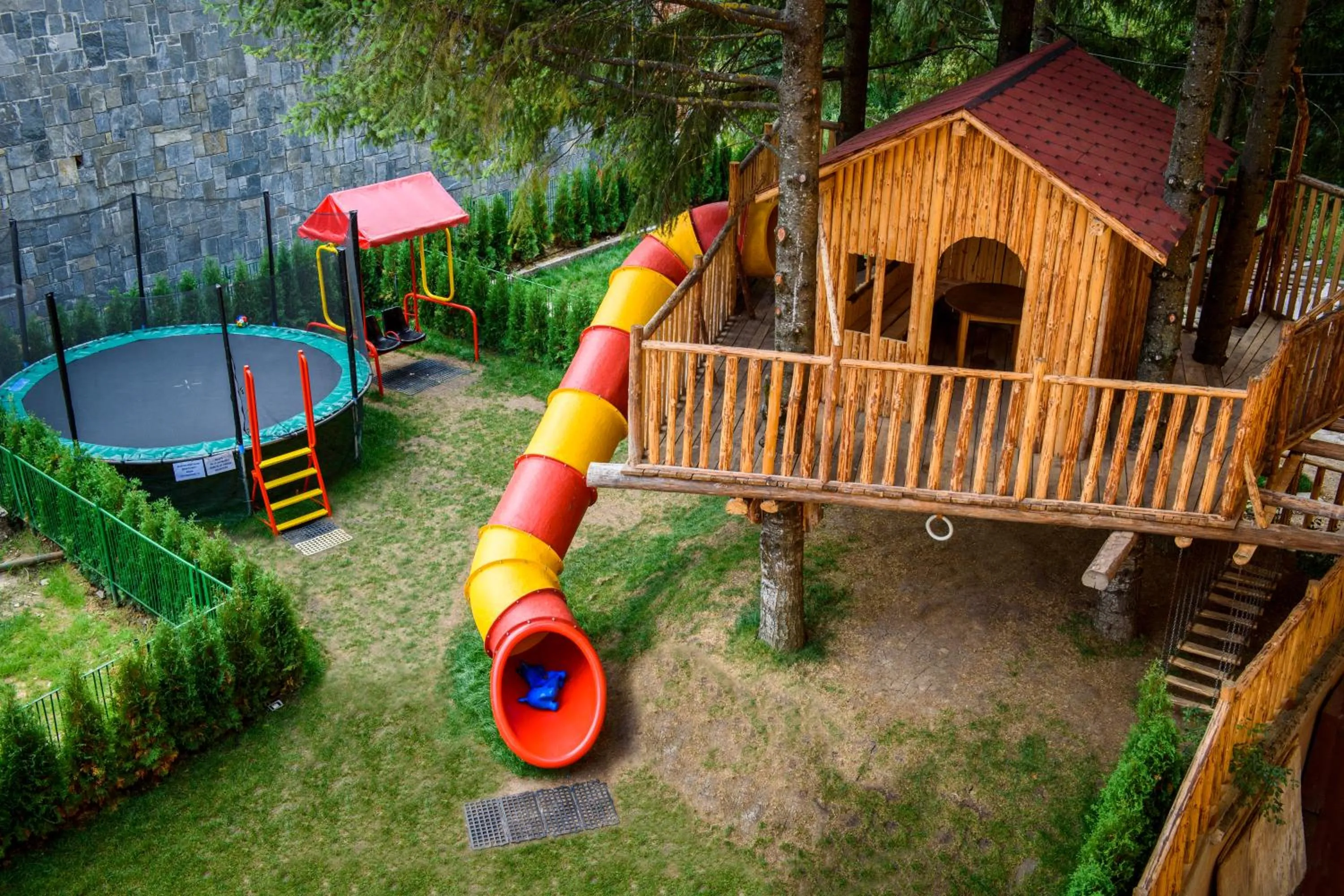 Children play ground in SPA Hotel Kiparis
