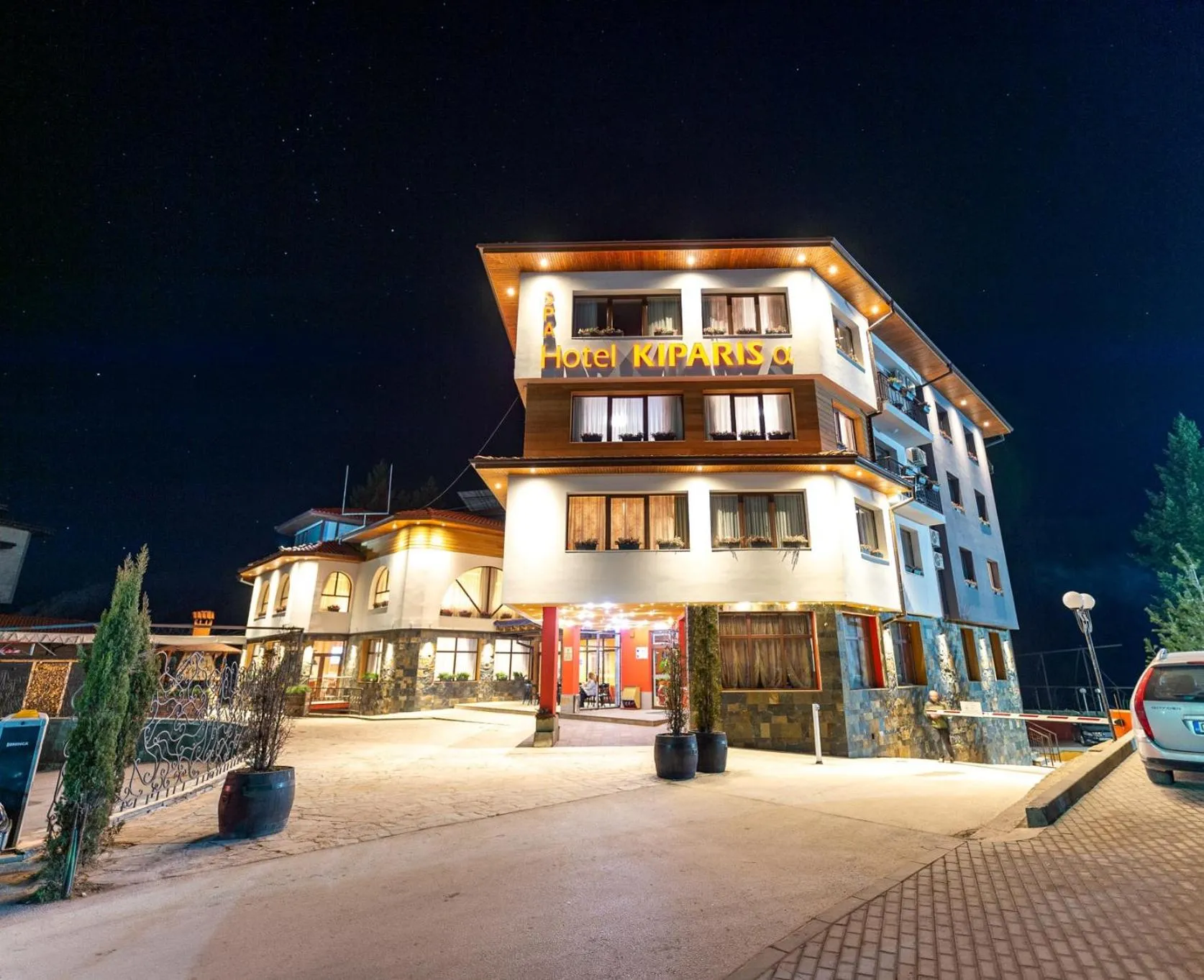 Property building in SPA Hotel Kiparis