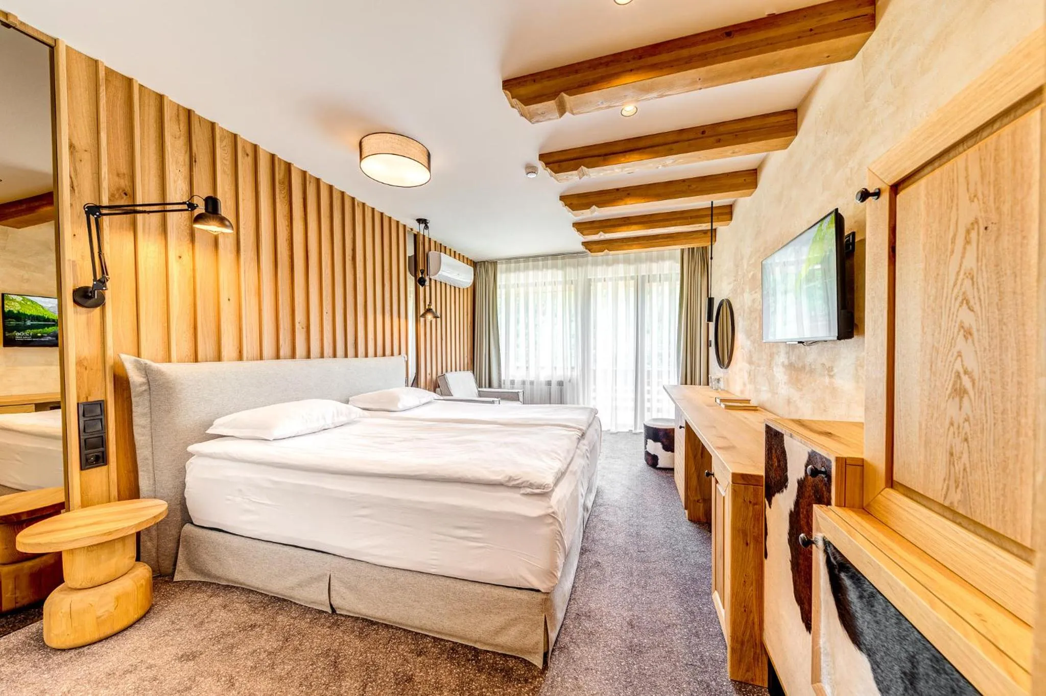 Bed in SPA Hotel Kiparis