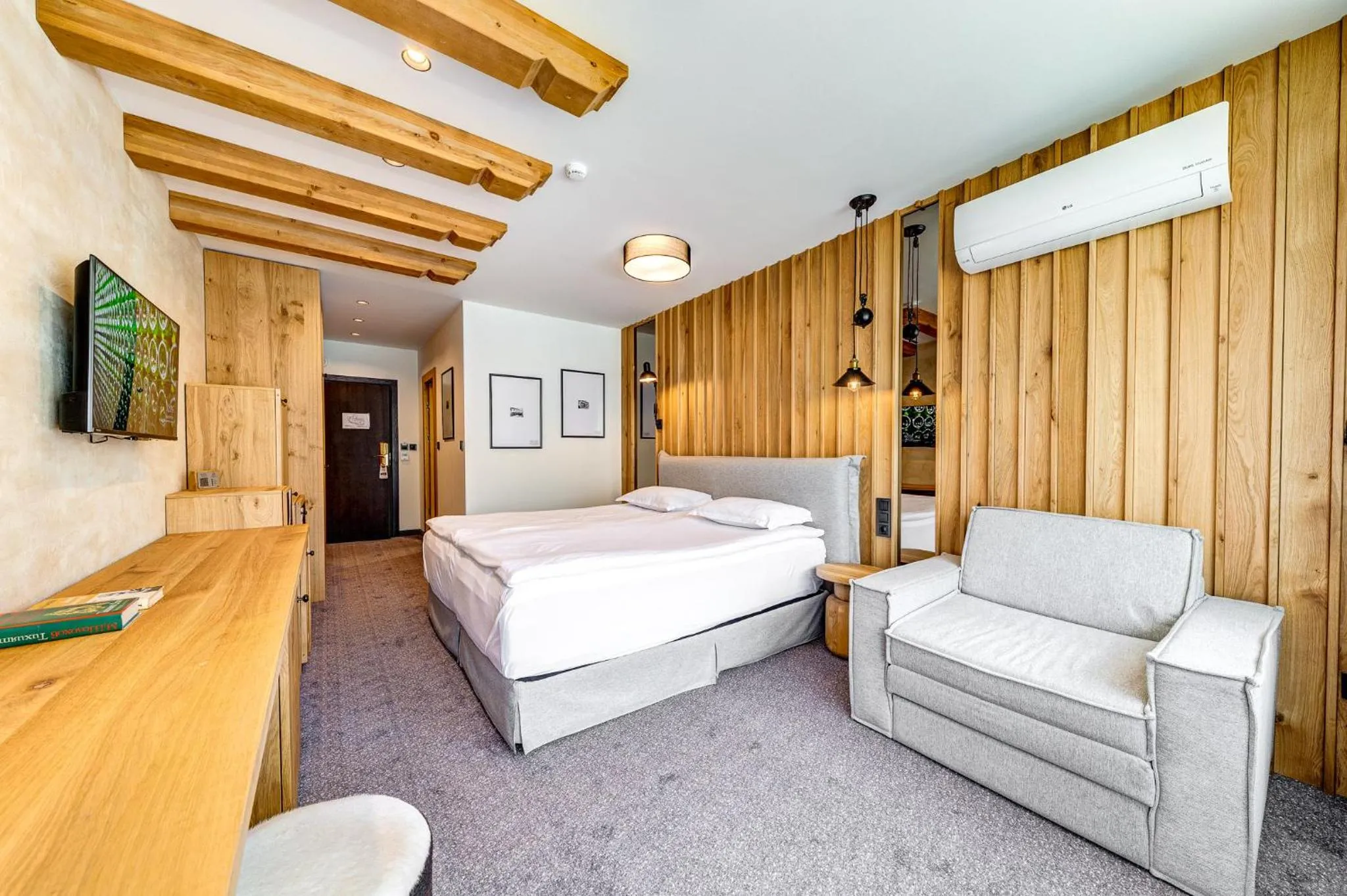 Bed in SPA Hotel Kiparis