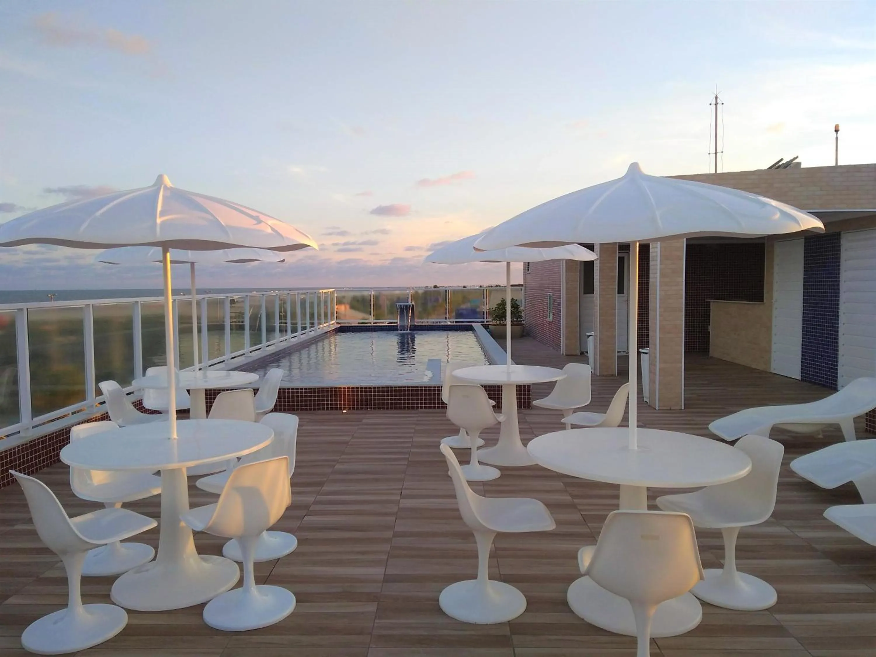 Balcony/Terrace in Simas Praia Hotel