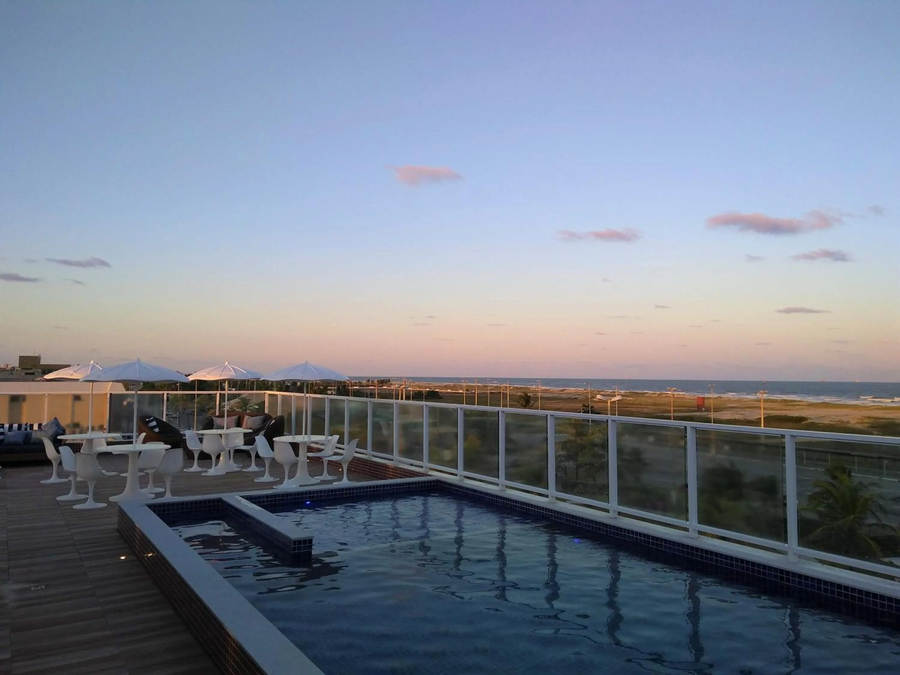 Balcony/Terrace in Simas Praia Hotel