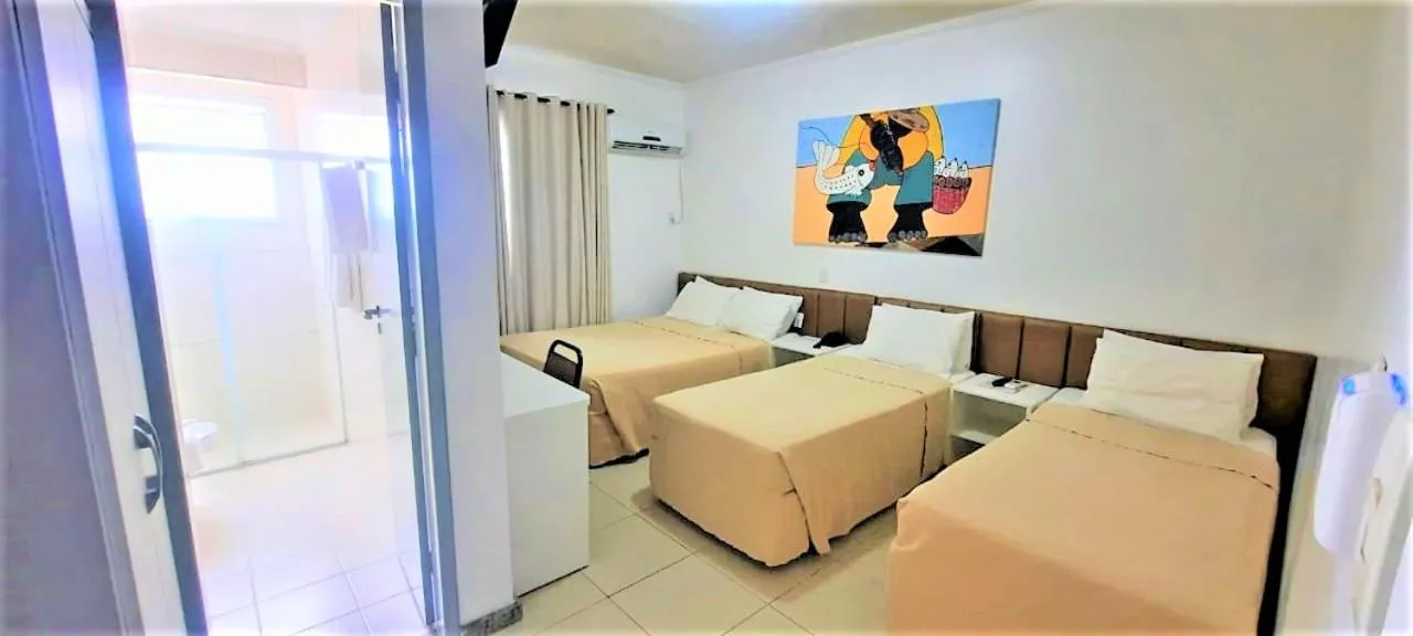 Bed in Simas Praia Hotel