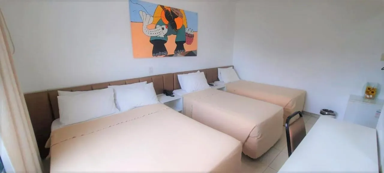 Bed in Simas Praia Hotel