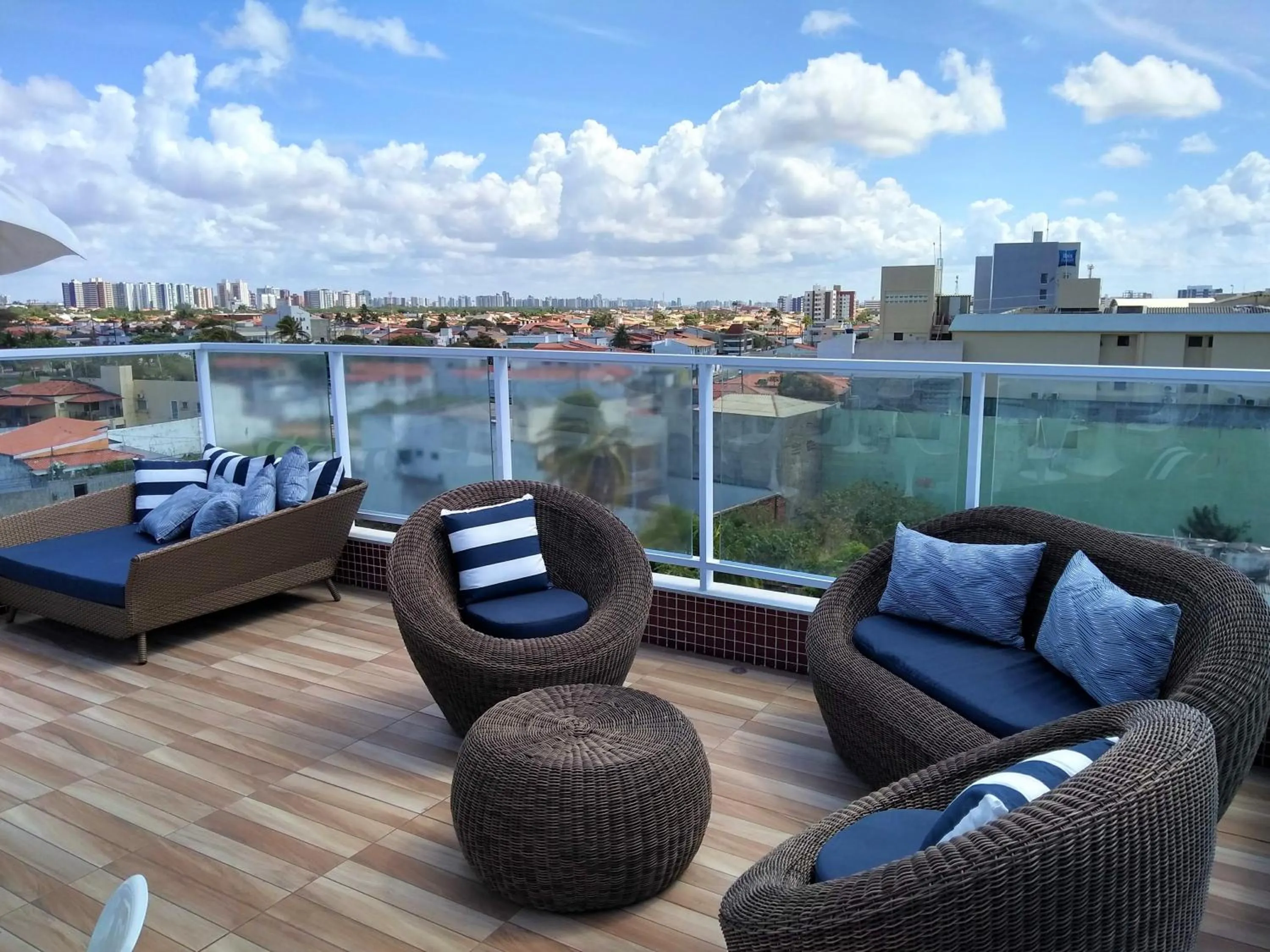 Balcony/Terrace in Simas Praia Hotel