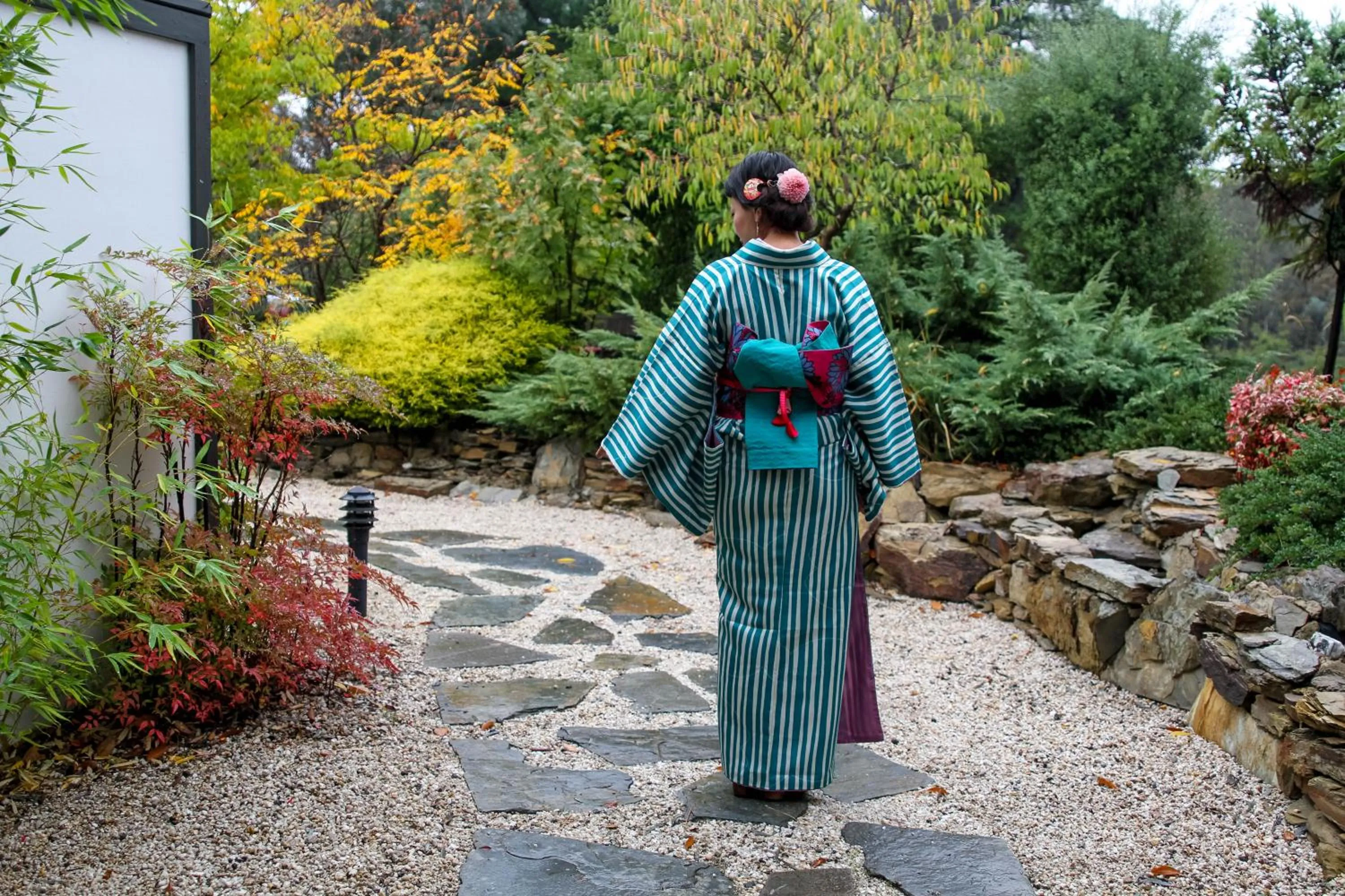 Garden in Shizuka Ryokan Japanese Country Spa & Wellness Retreat