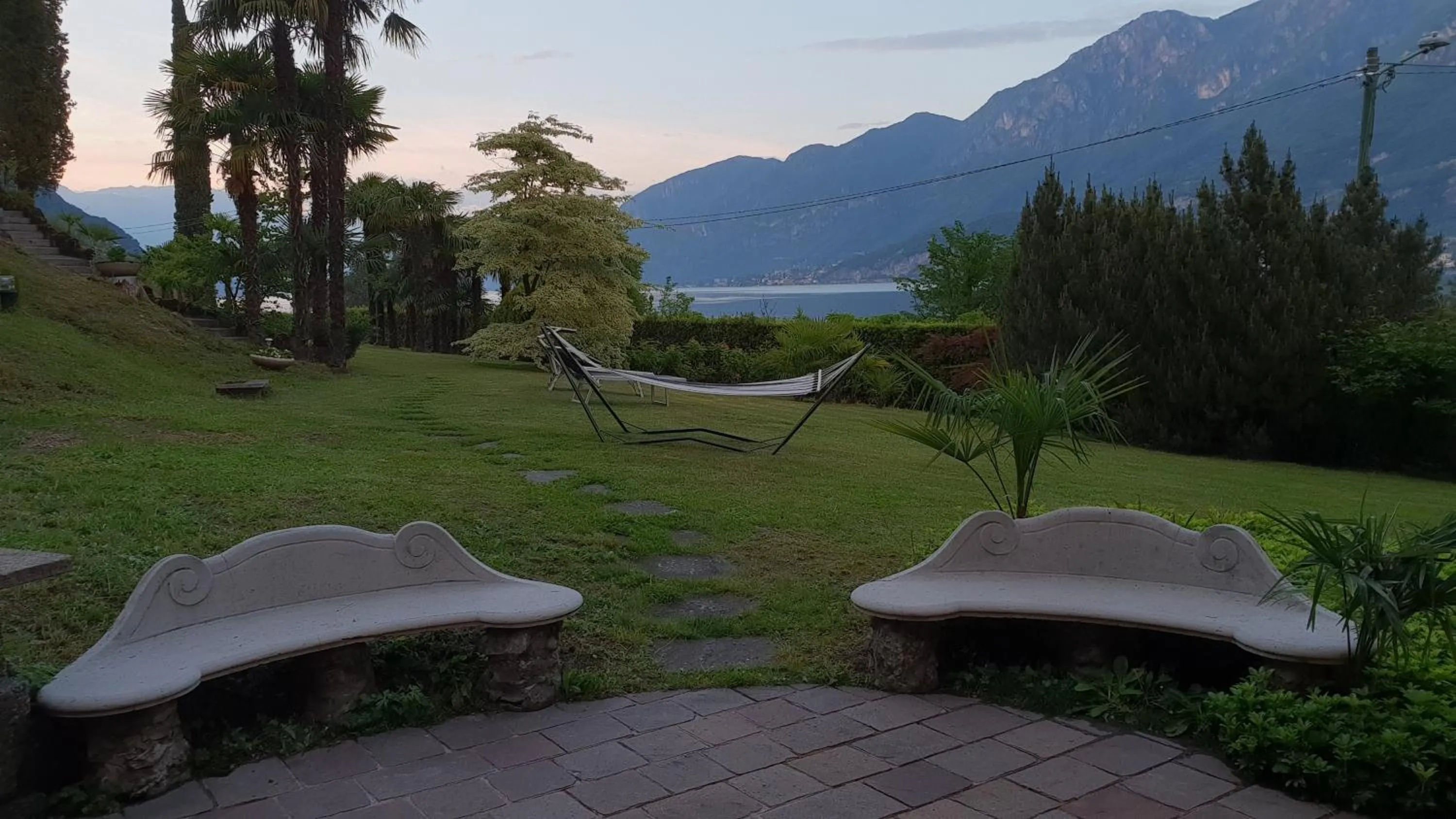 Garden view in Villa Ucci