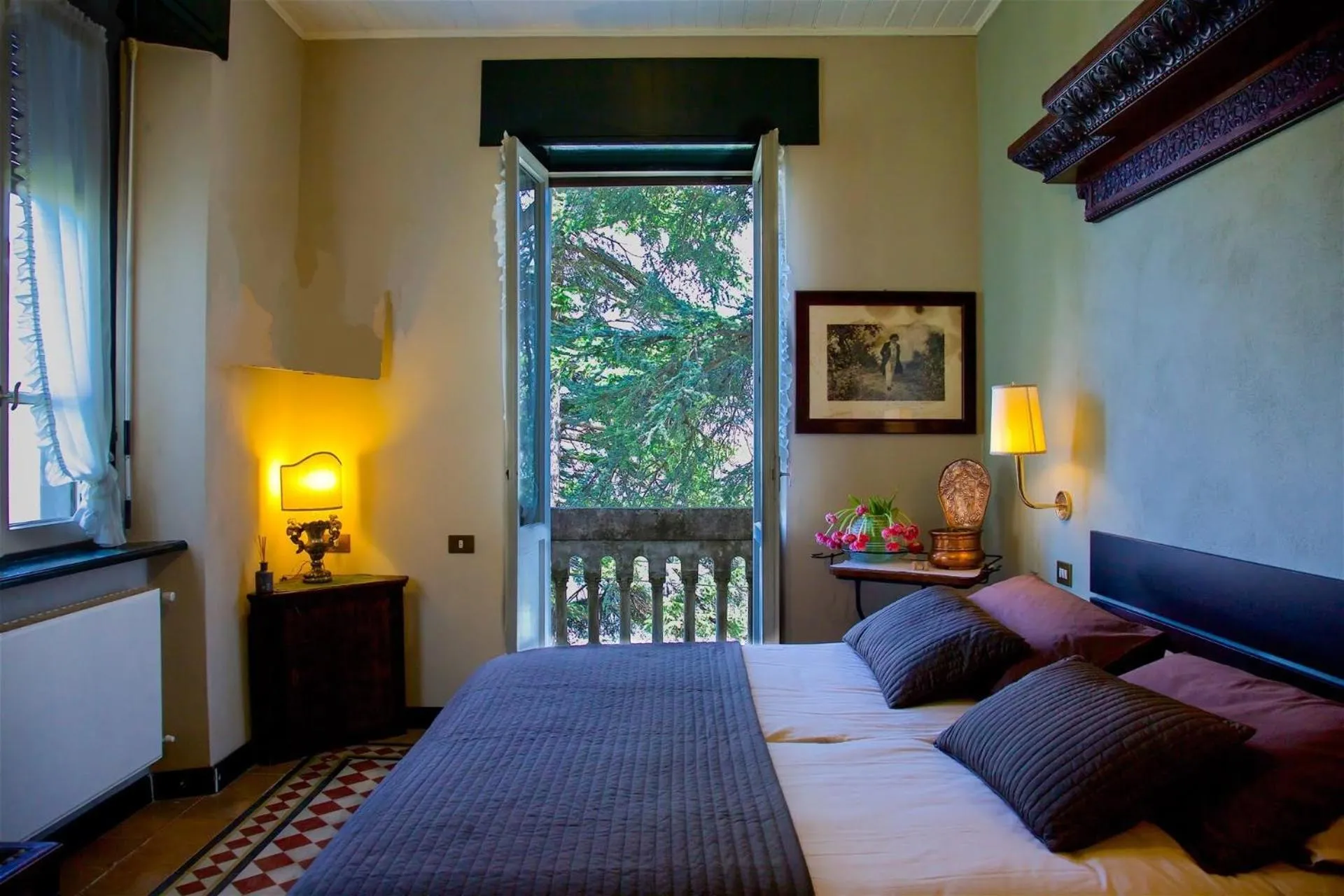 Bed in Villa Ucci