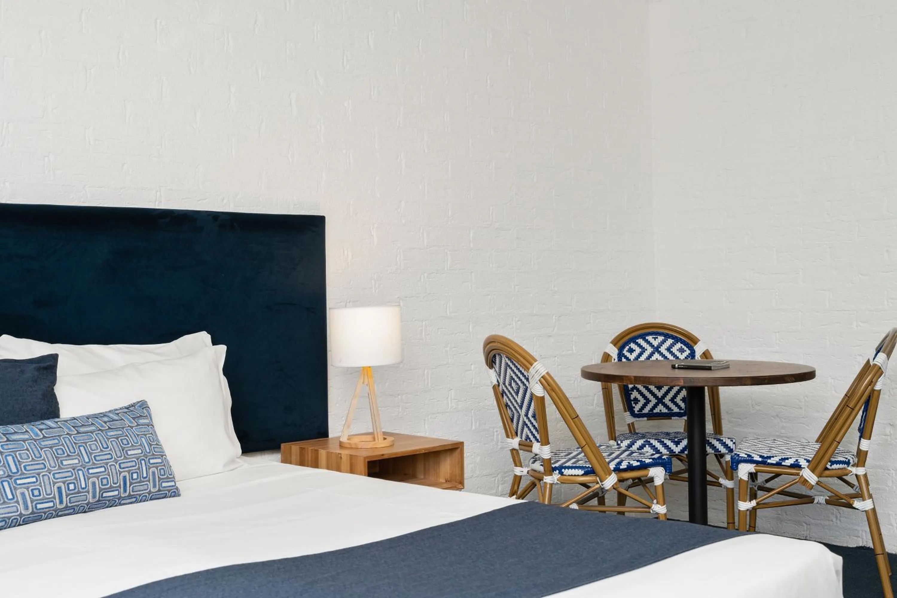 Decorative detail, Bed in Wollongbar Motel