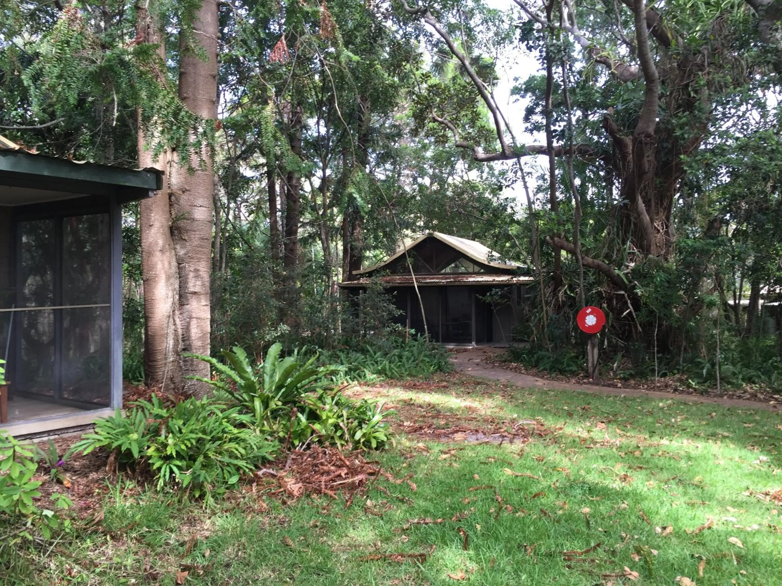 Facade/entrance in Byron Bay Rainforest Resort