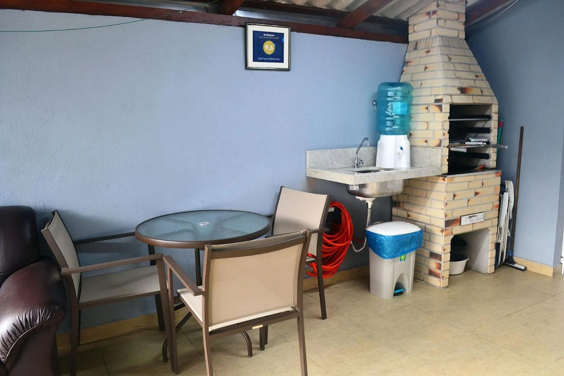 BBQ facilities in CASA PRAIA A 600m DO MAR