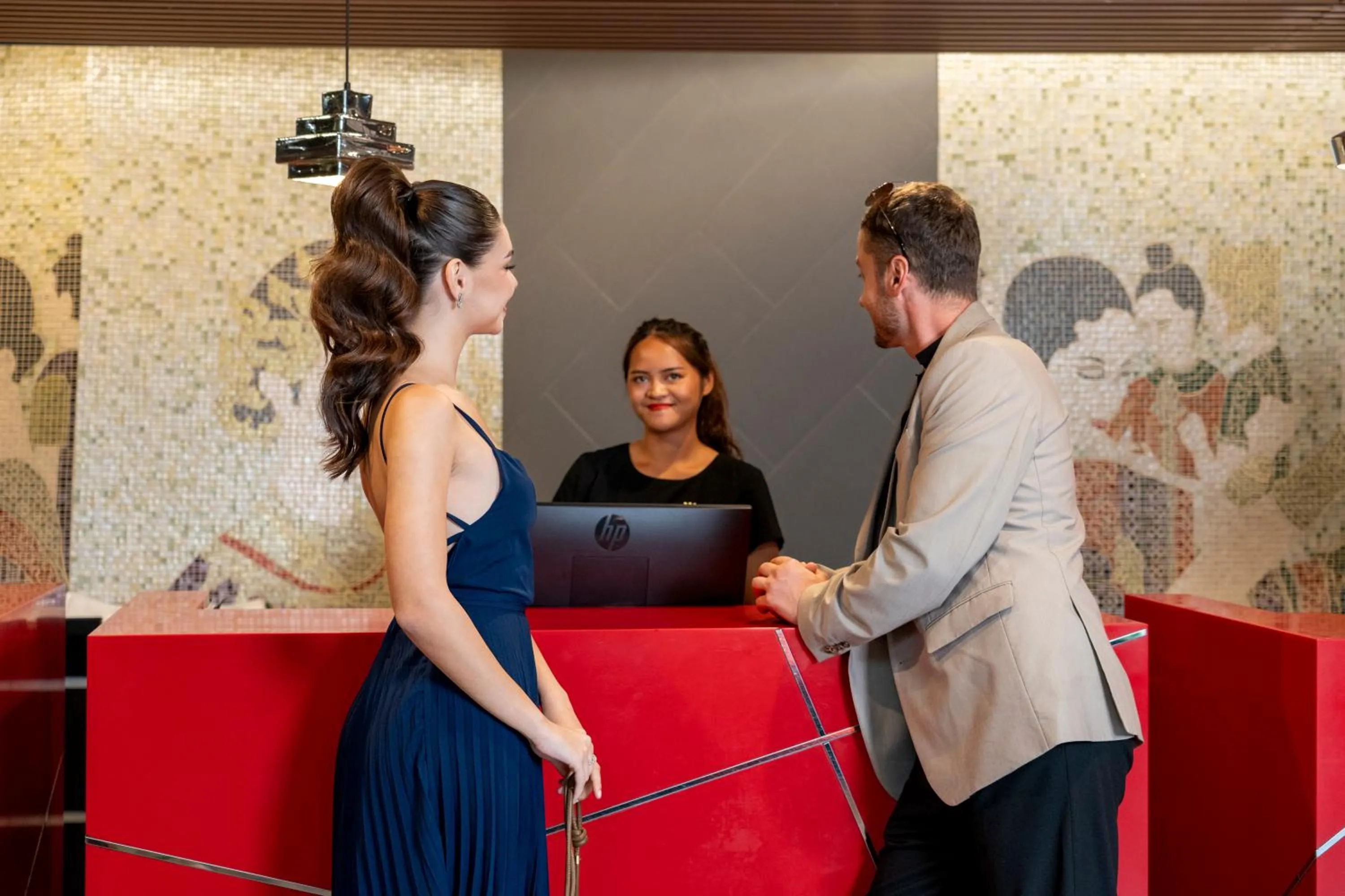 Lobby or reception in Park Plaza Bangkok Soi 18