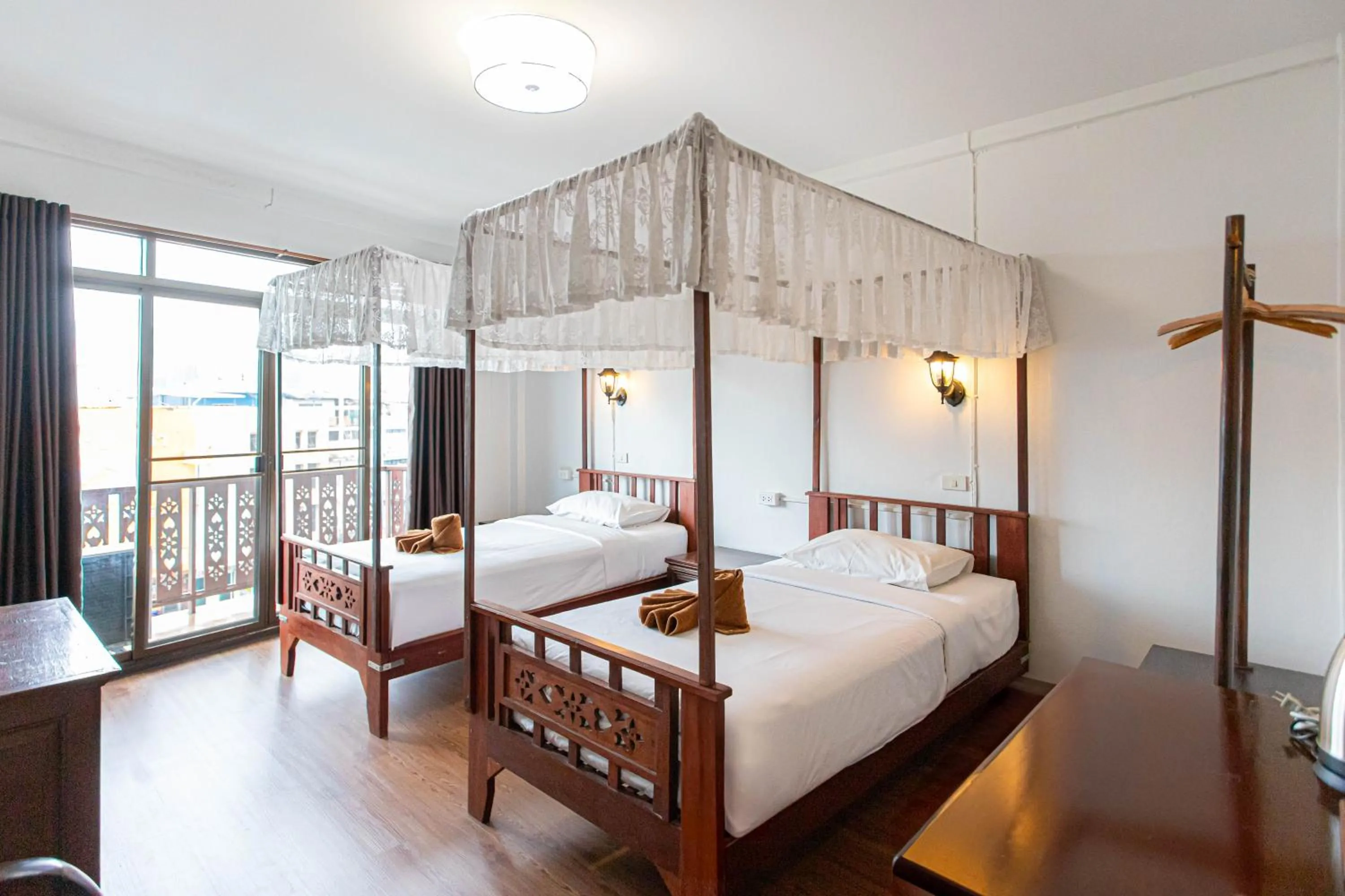 Bed in SK Boutique Mahanakhon