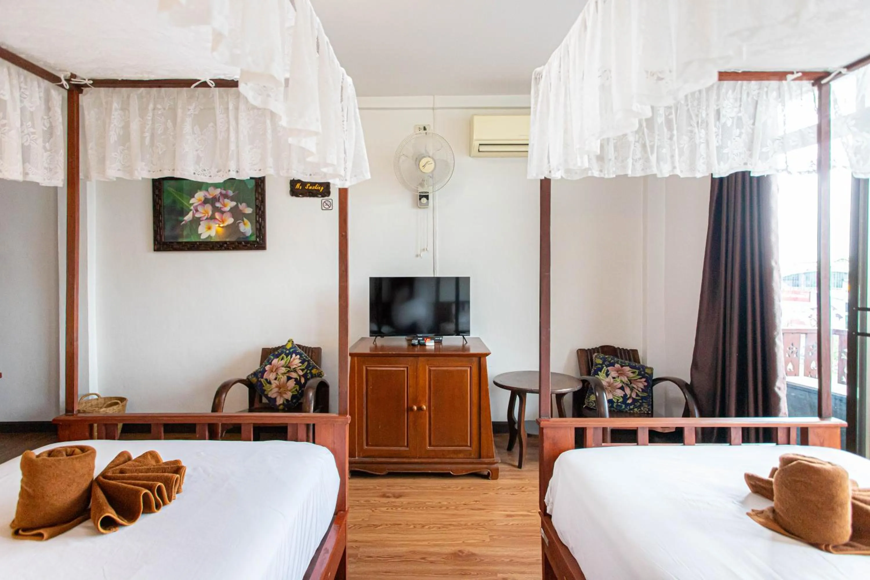 Bed in SK Boutique Mahanakhon