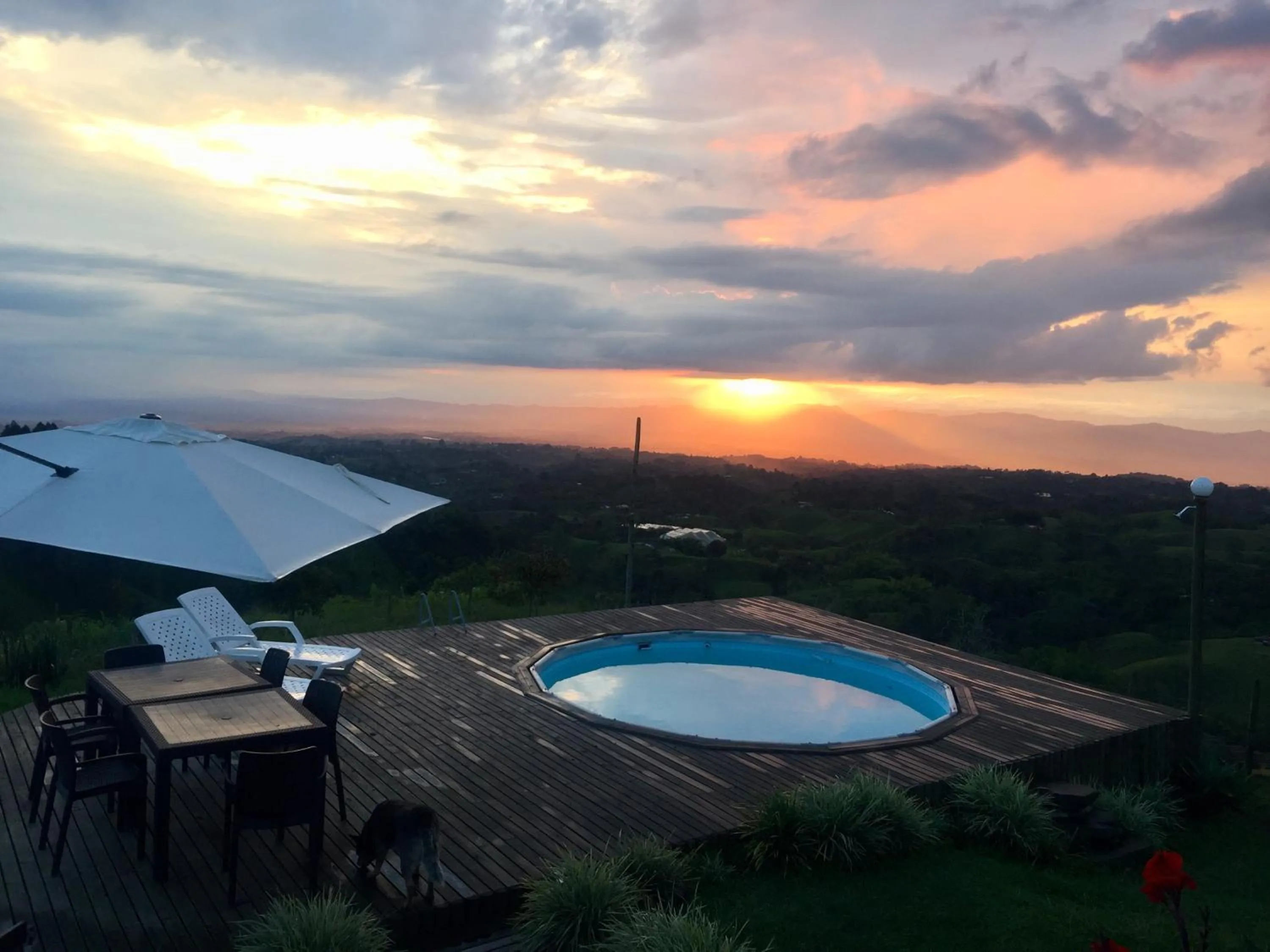 Swimming pool in Santa Elena de la Colina