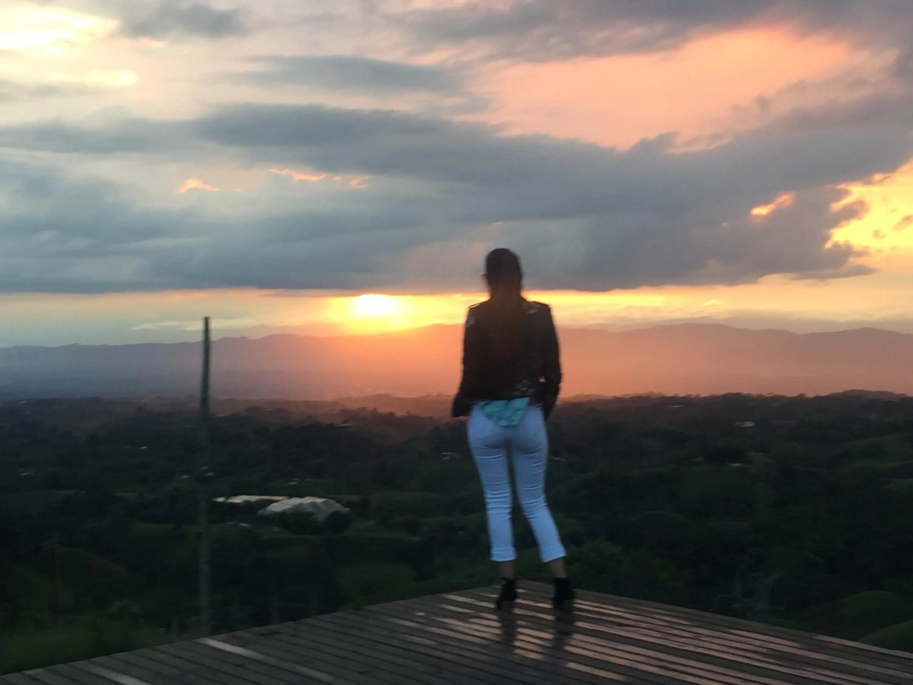 Sunset in Santa Elena de la Colina