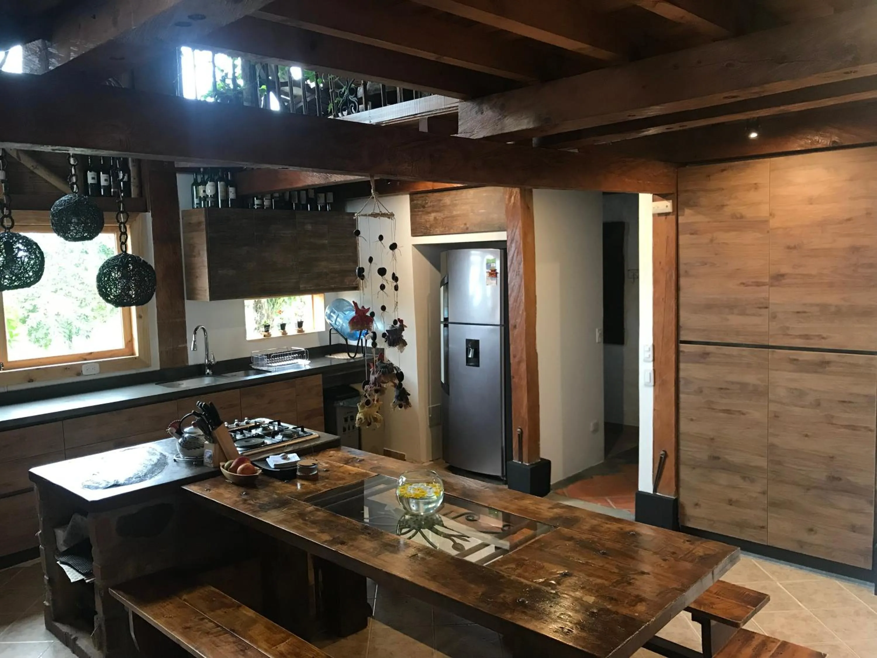 Dining area in Santa Elena de la Colina
