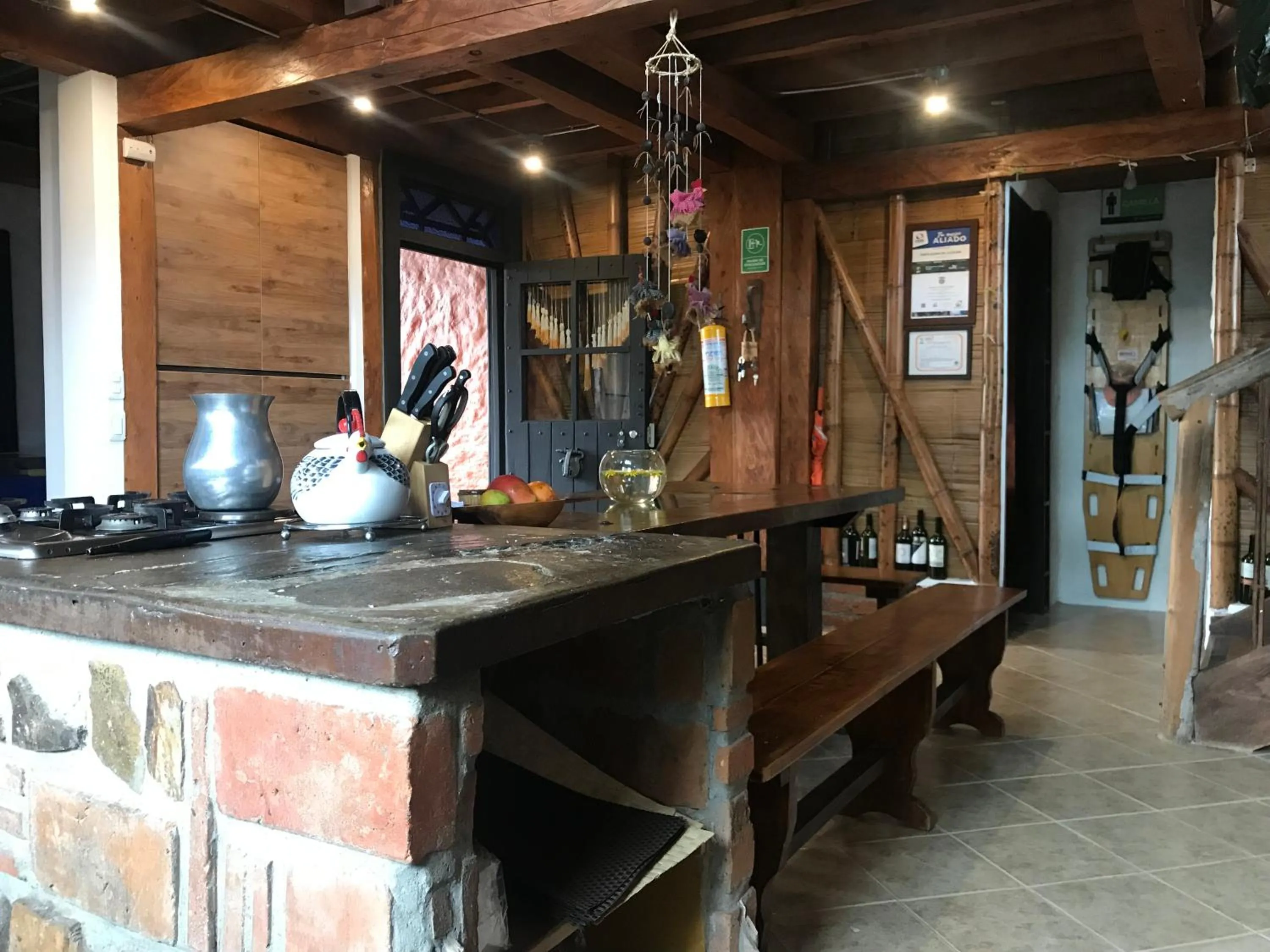 Dining area in Santa Elena de la Colina