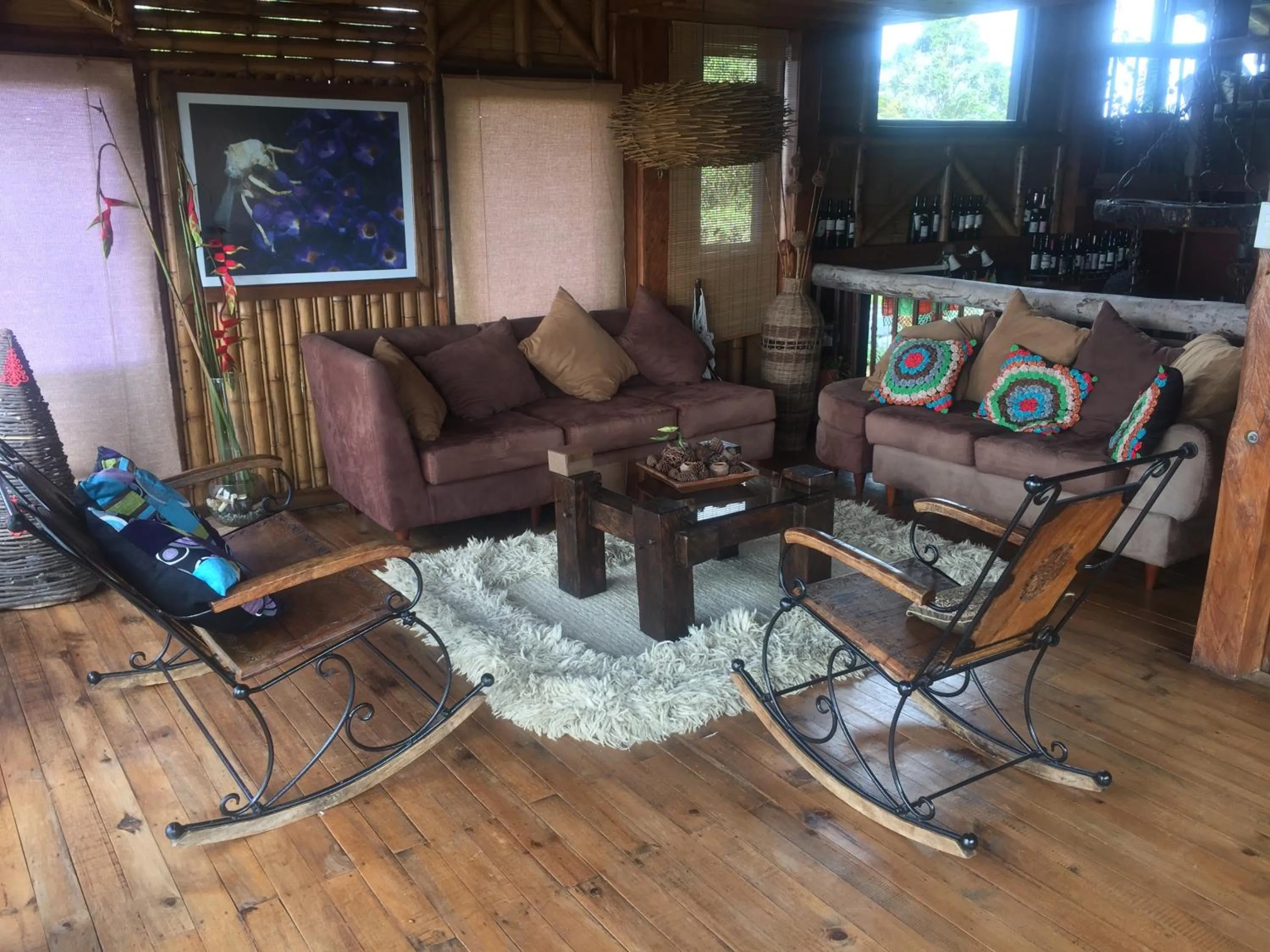 Living room in Santa Elena de la Colina