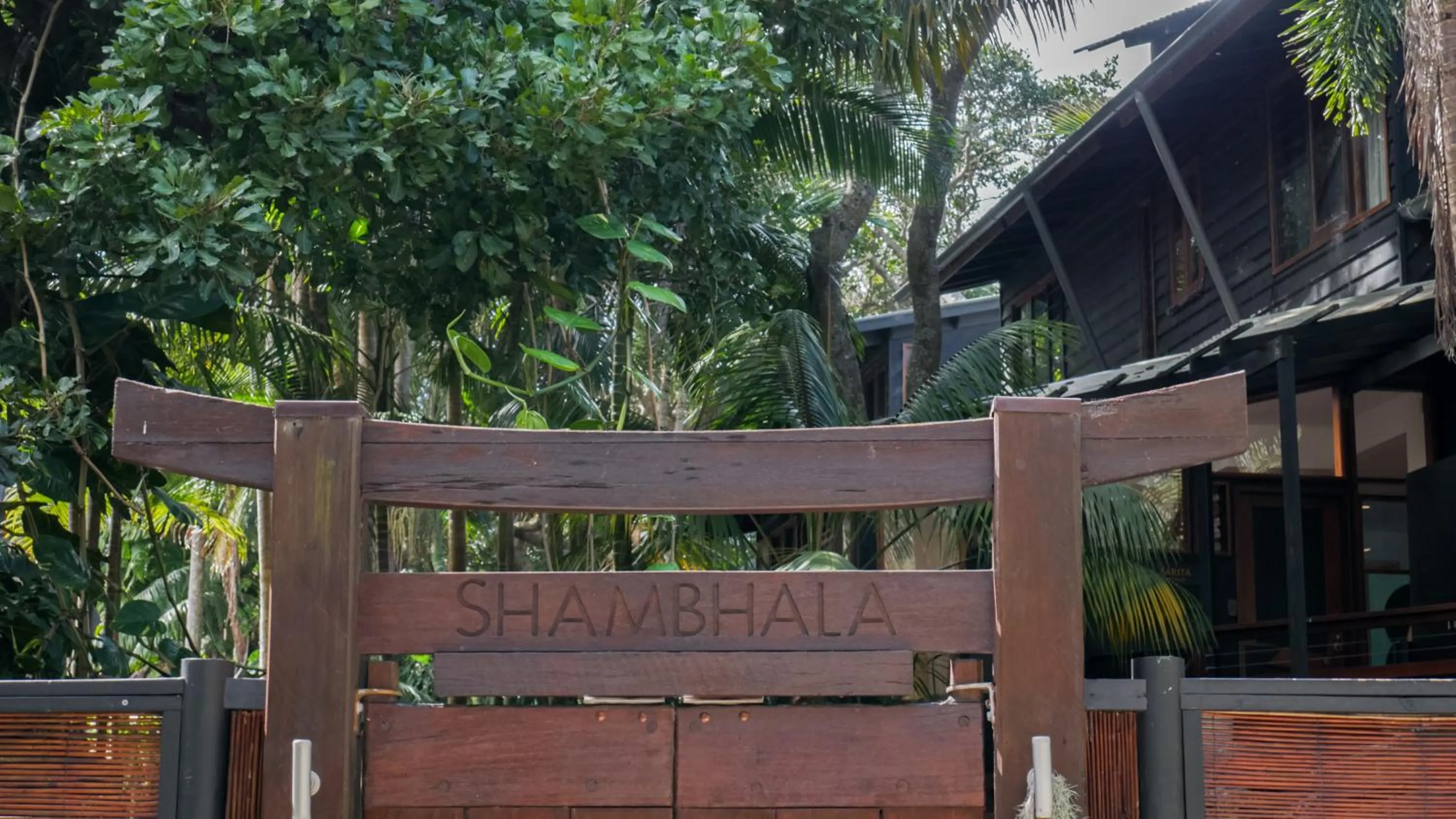 Facade/entrance in Shambhala @ Byron