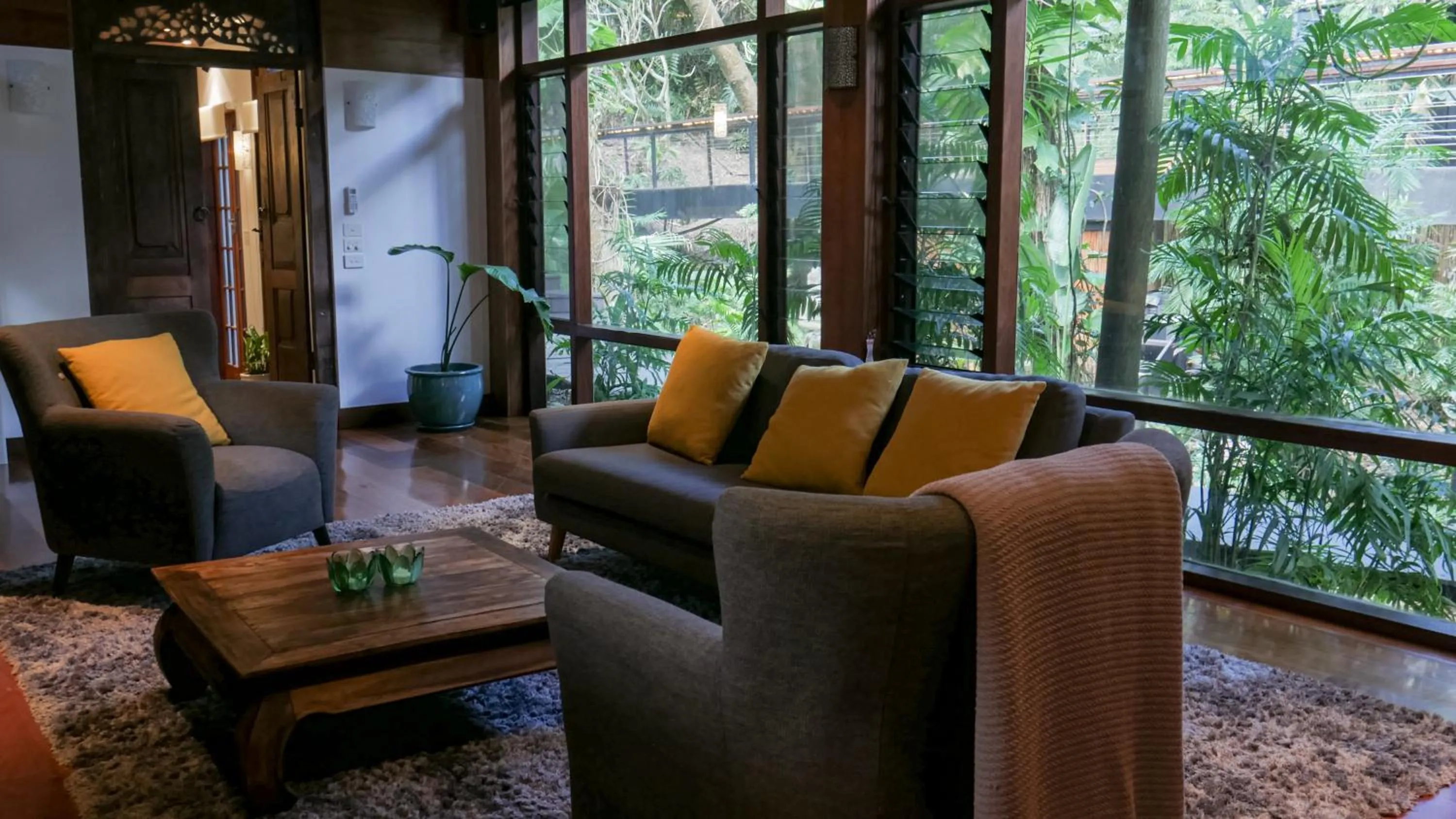 Living room in Shambhala @ Byron