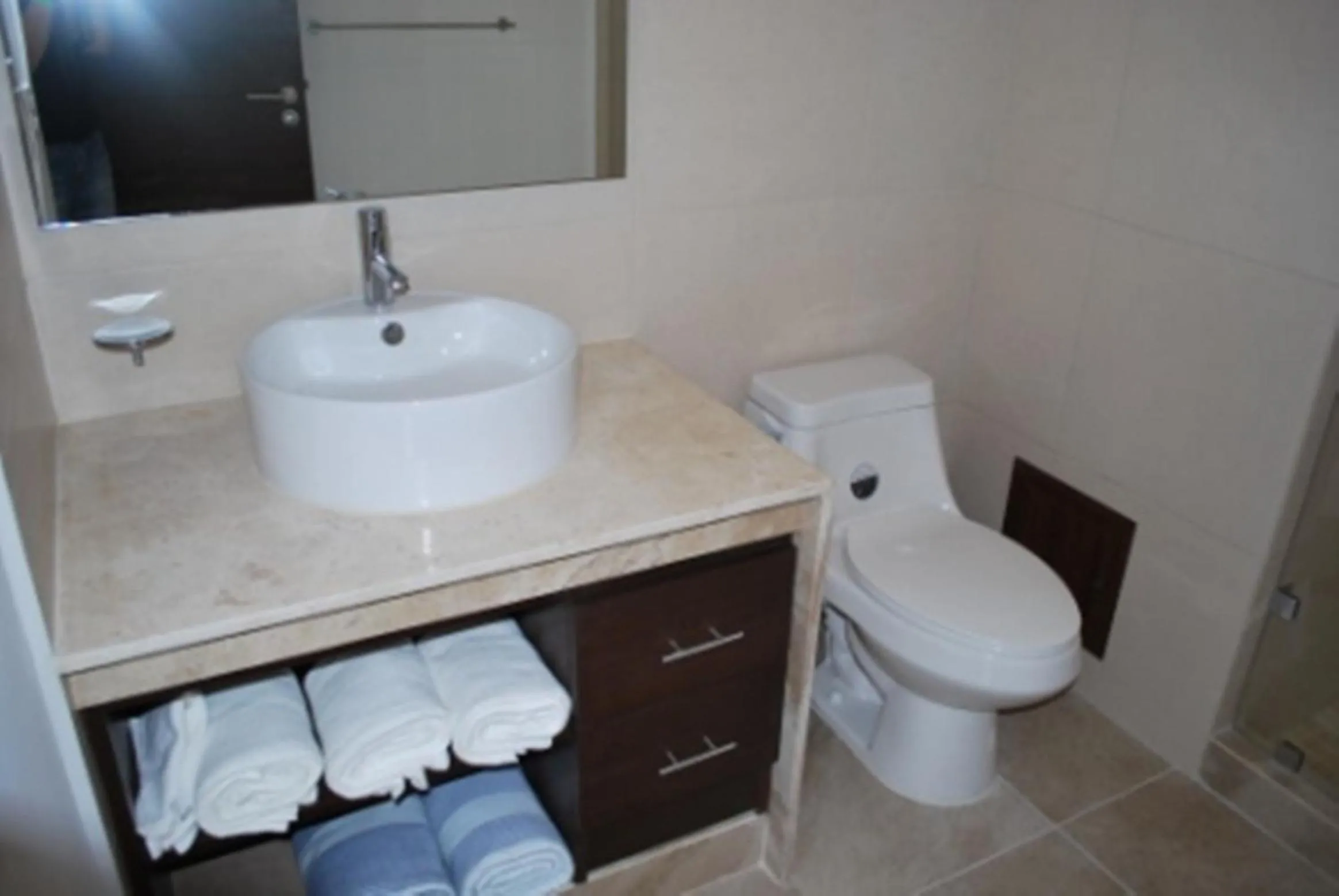 Bathroom in Luxury 2 Bedroom Bahia Principe Condo