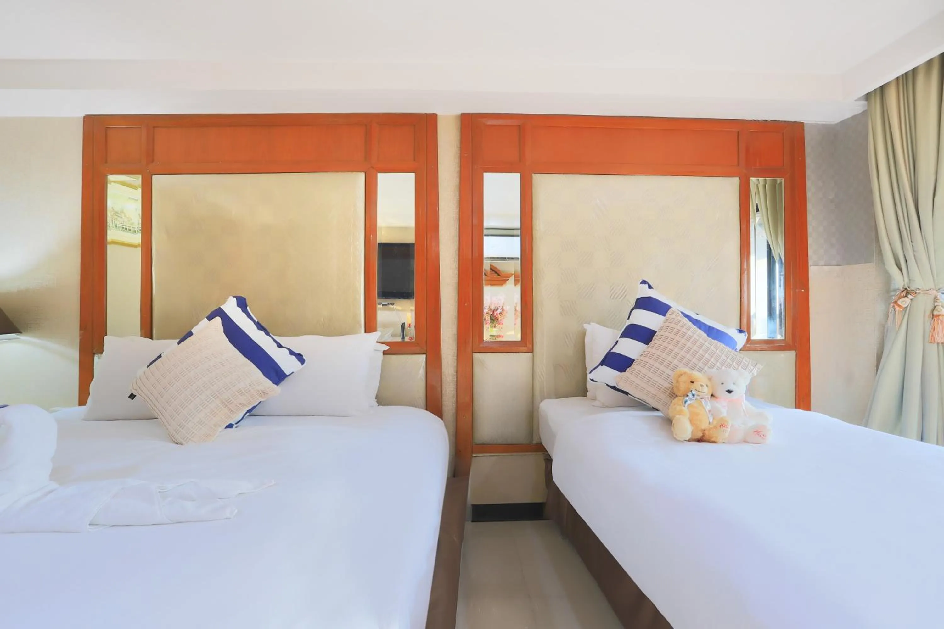 Bed in Diamond City Hotel SHA Certified