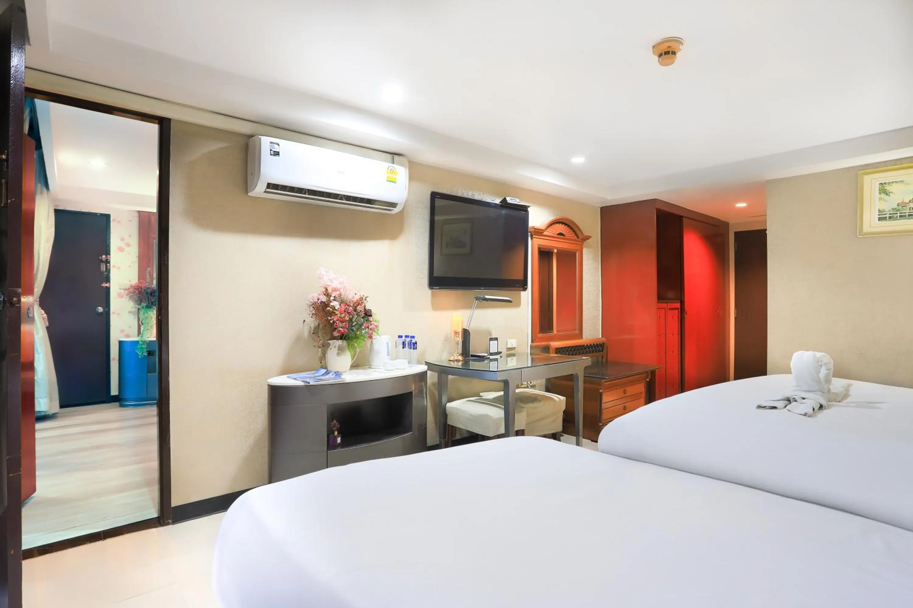Bed in Diamond City Hotel SHA Certified