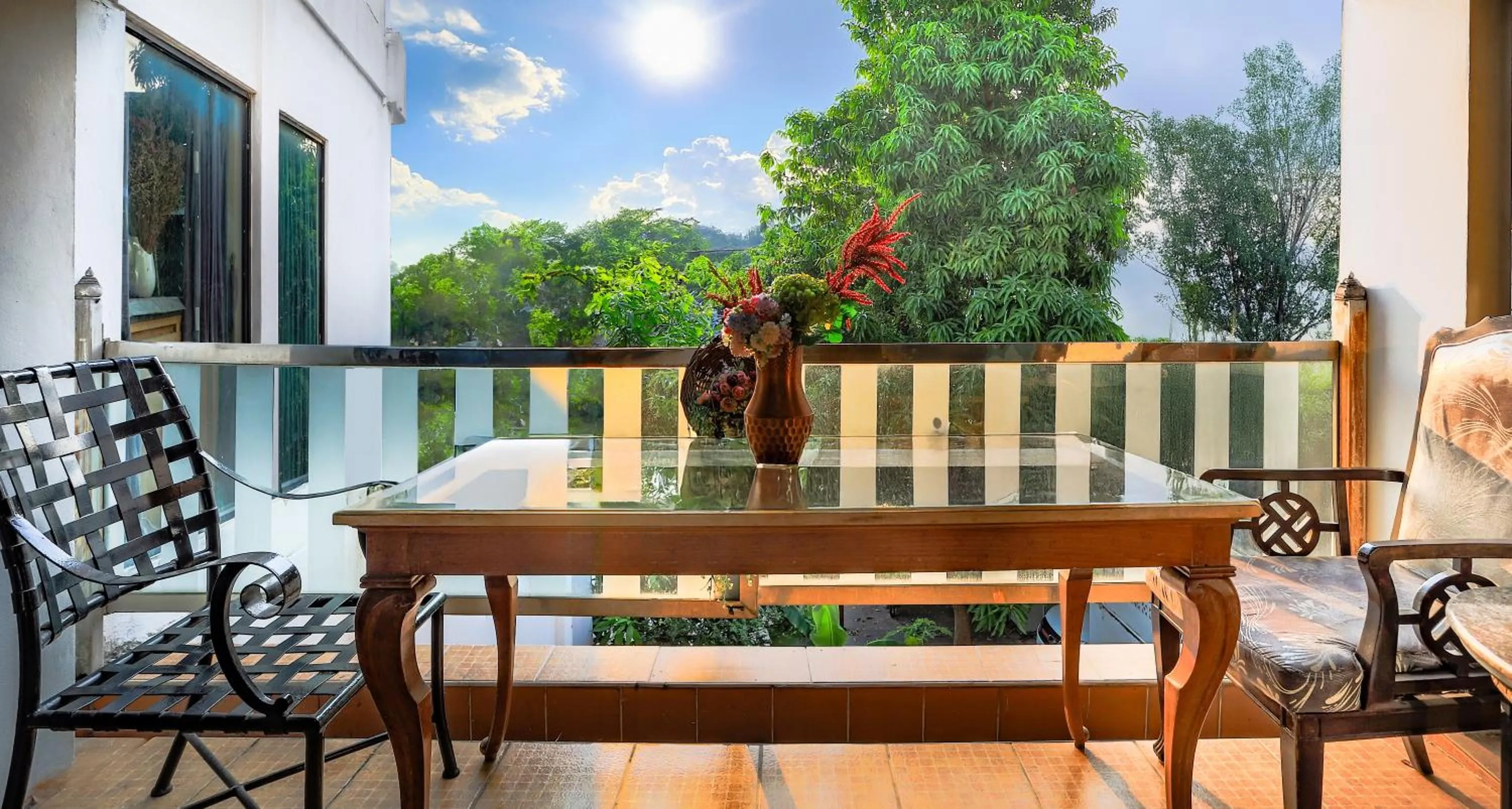 Balcony/Terrace in Diamond City Hotel SHA Certified