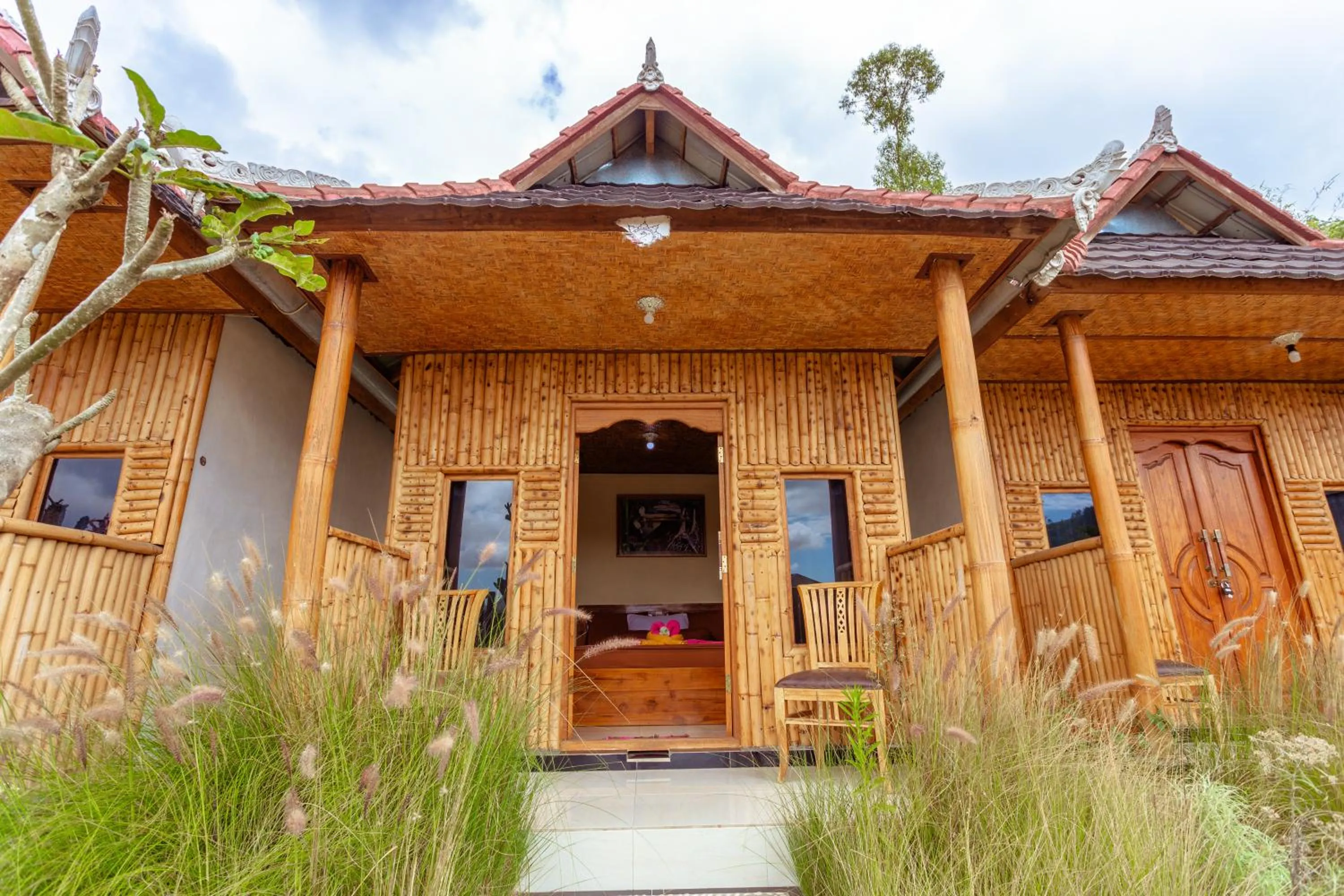 Property building in Batur Bamboo Cabin by ecommerceloka