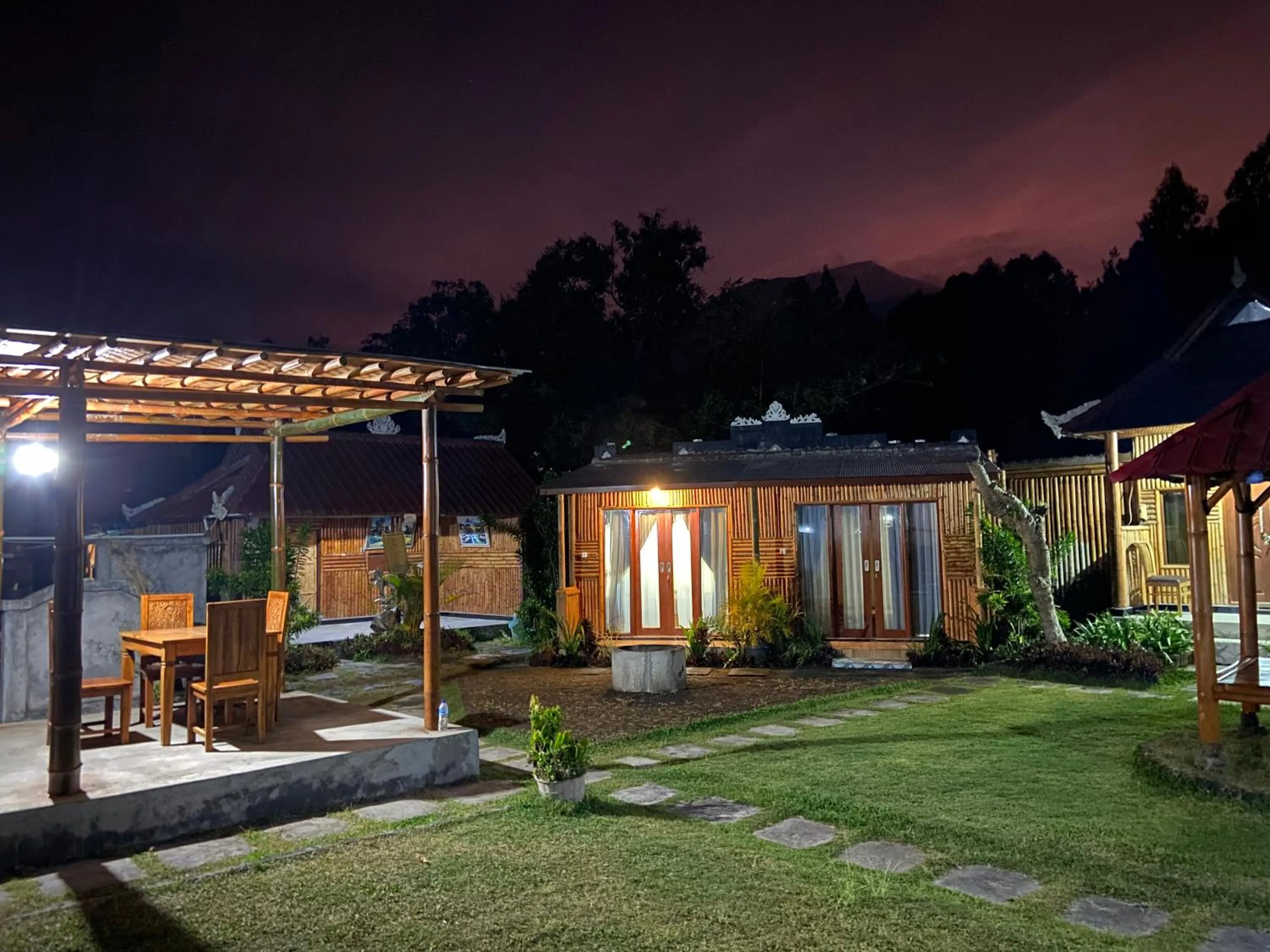 Property building in Batur Bamboo Cabin by ecommerceloka