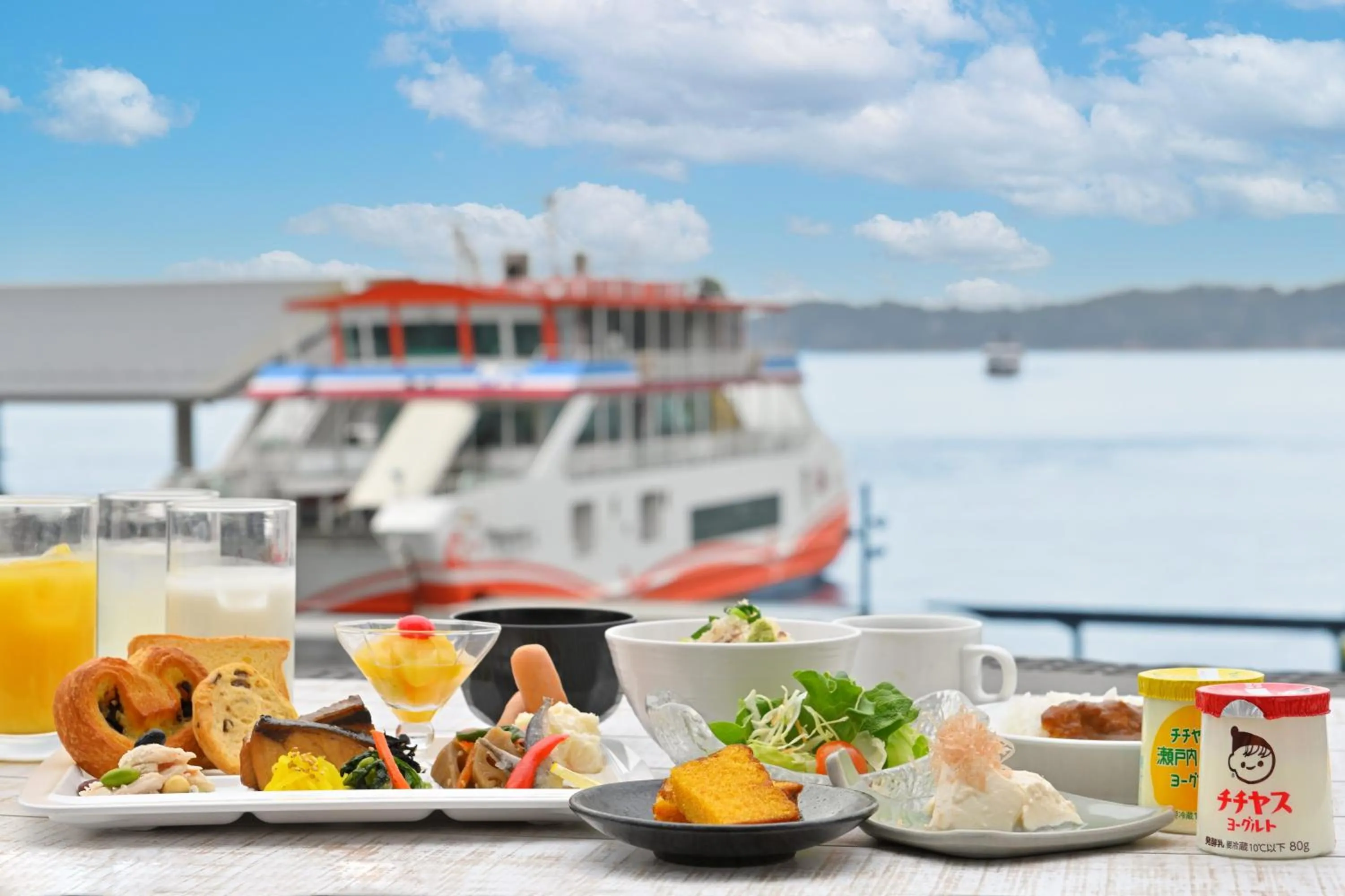 Breakfast in Miyajima Coral Hotel