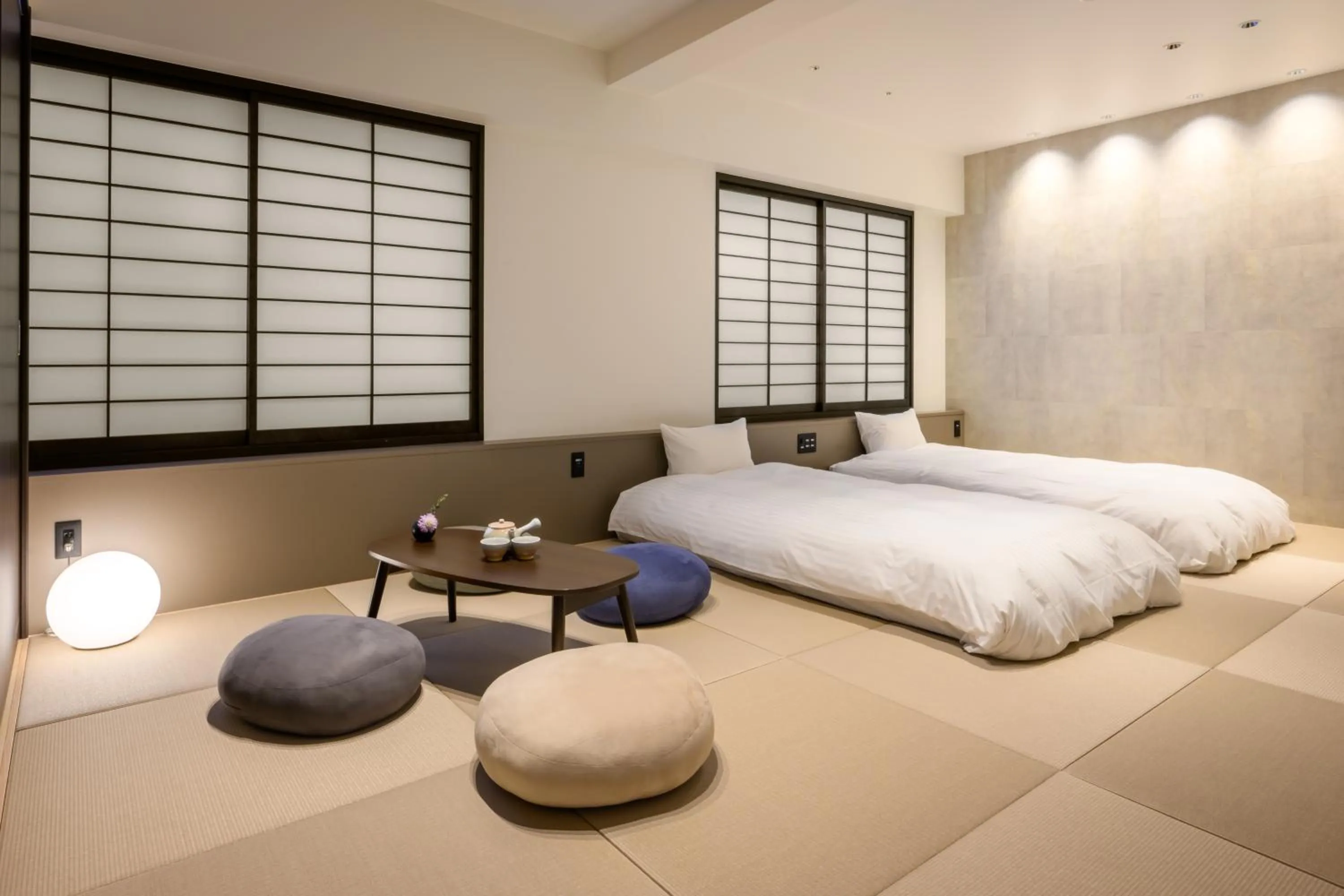 Photo of the whole room, Bed in Miyajima Coral Hotel