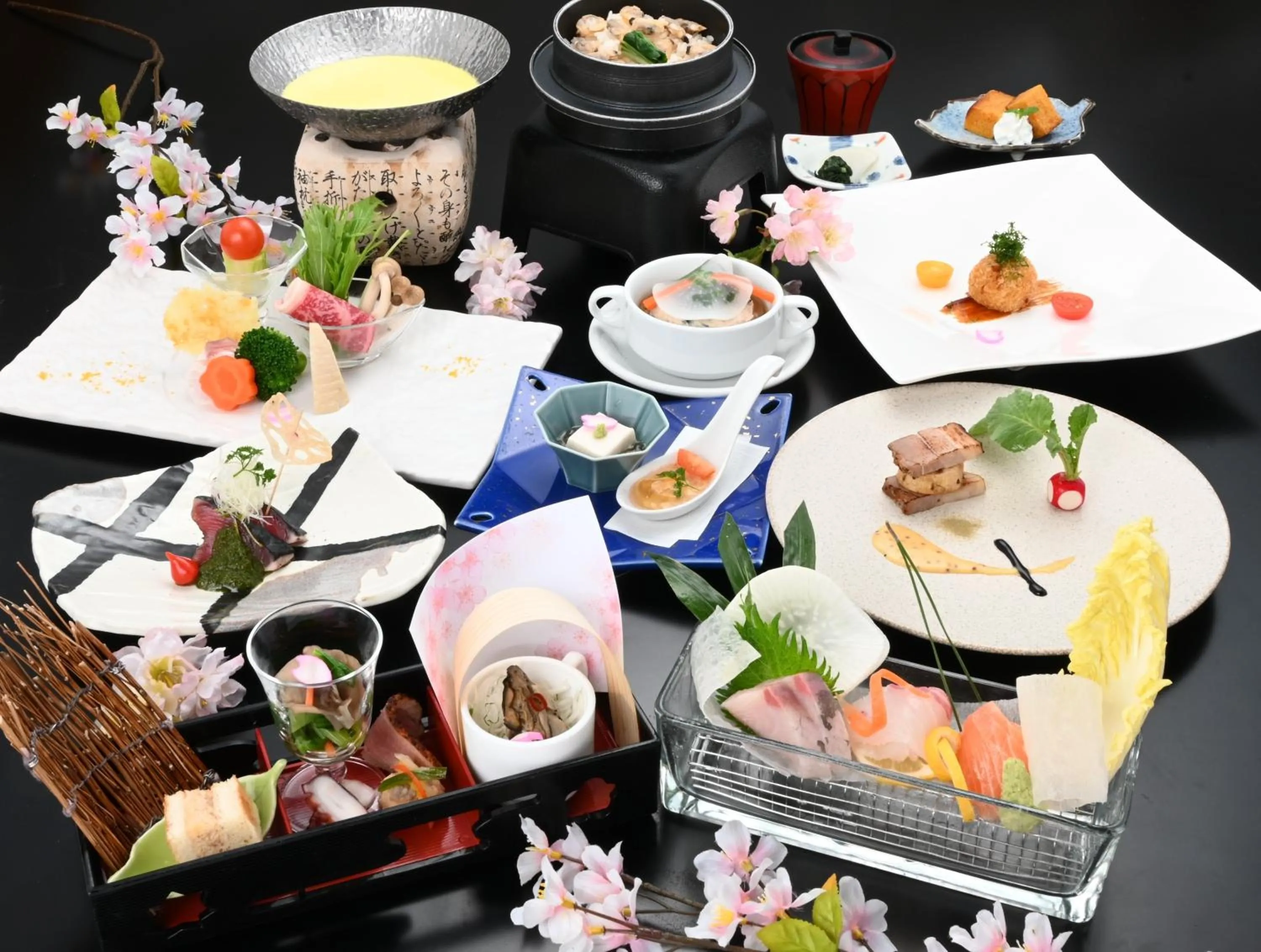 Dinner in Miyajima Coral Hotel