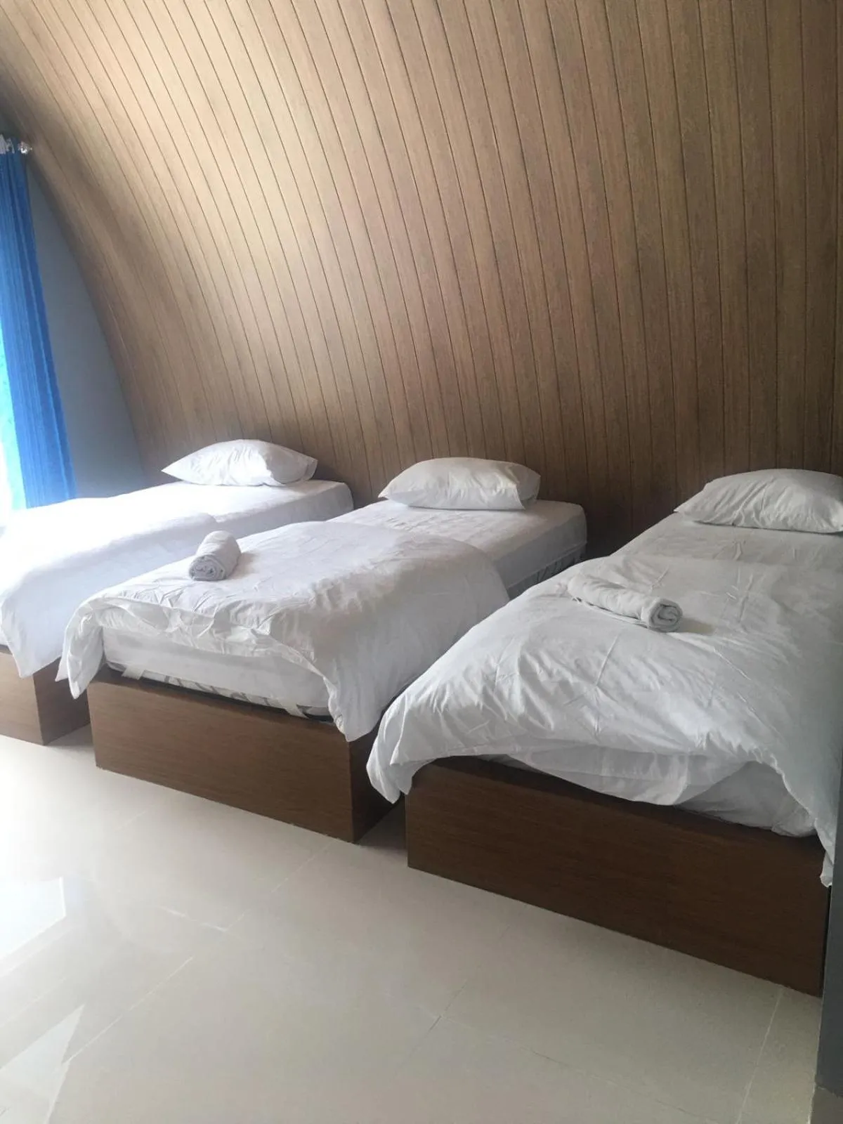 Bed in Bromo Camp House