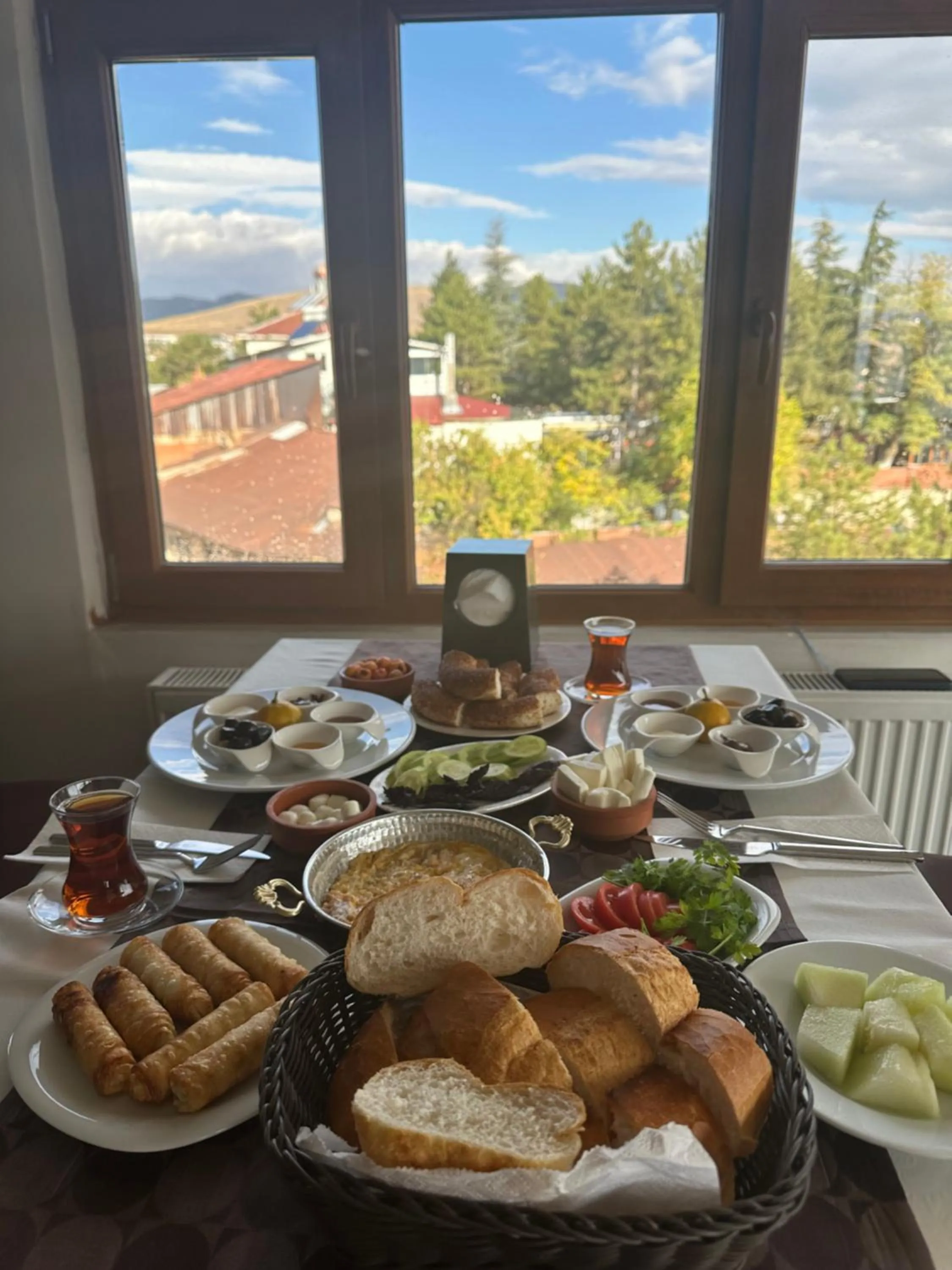 Breakfast in The Yücedağ Hotel