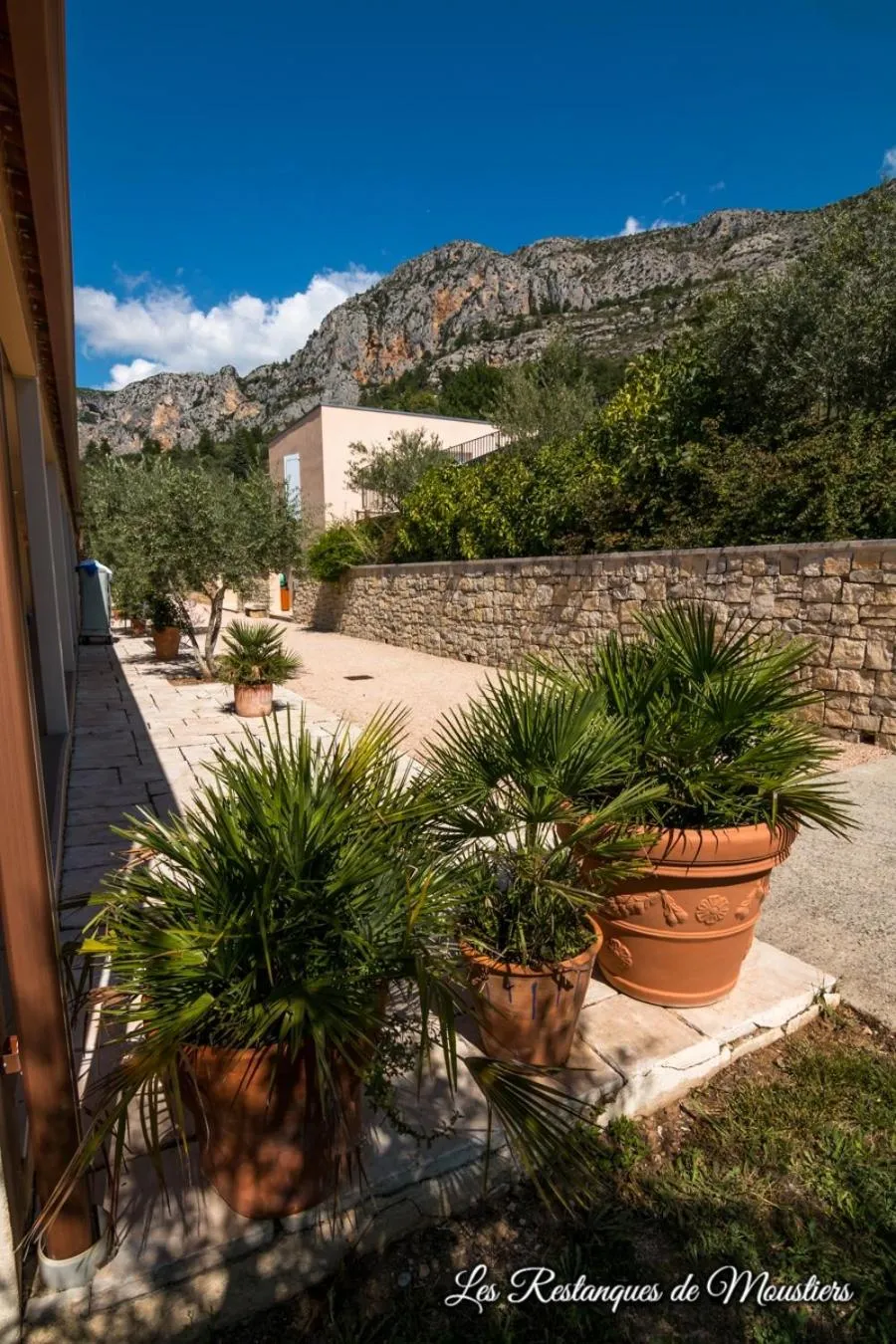 Garden in Hotel Les Restanques De Moustiers