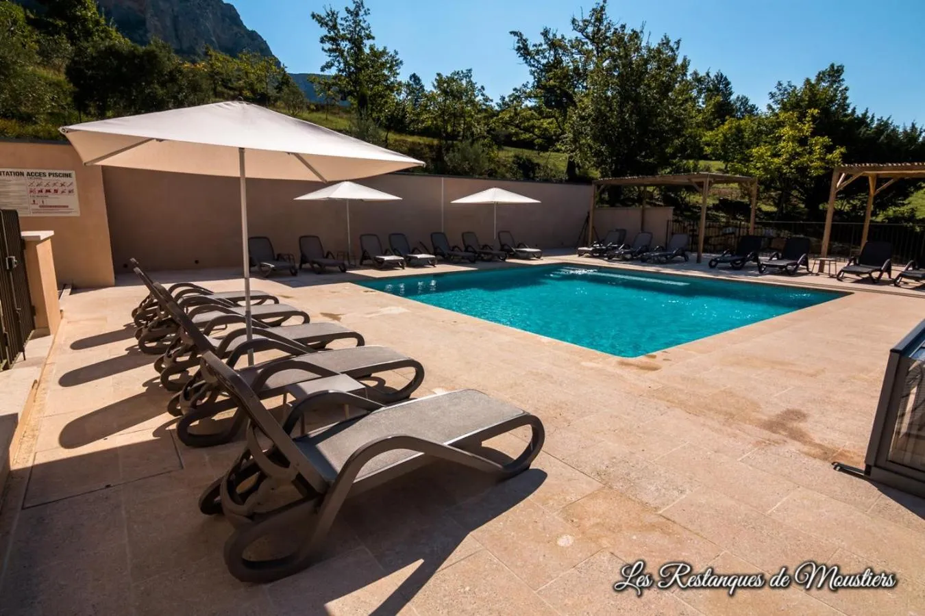 On site in Hotel Les Restanques De Moustiers
