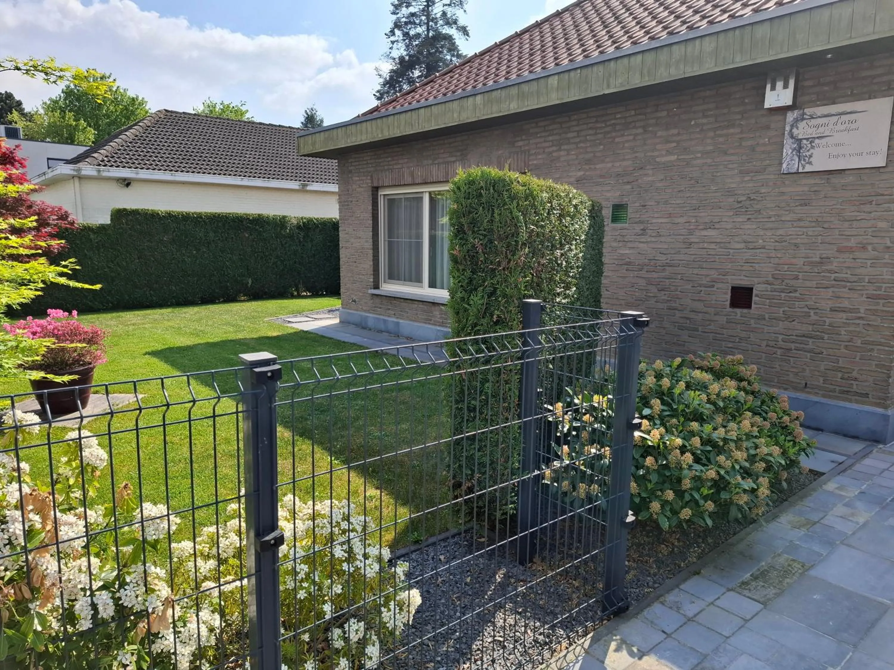 Garden in B&B Sogni d'oro