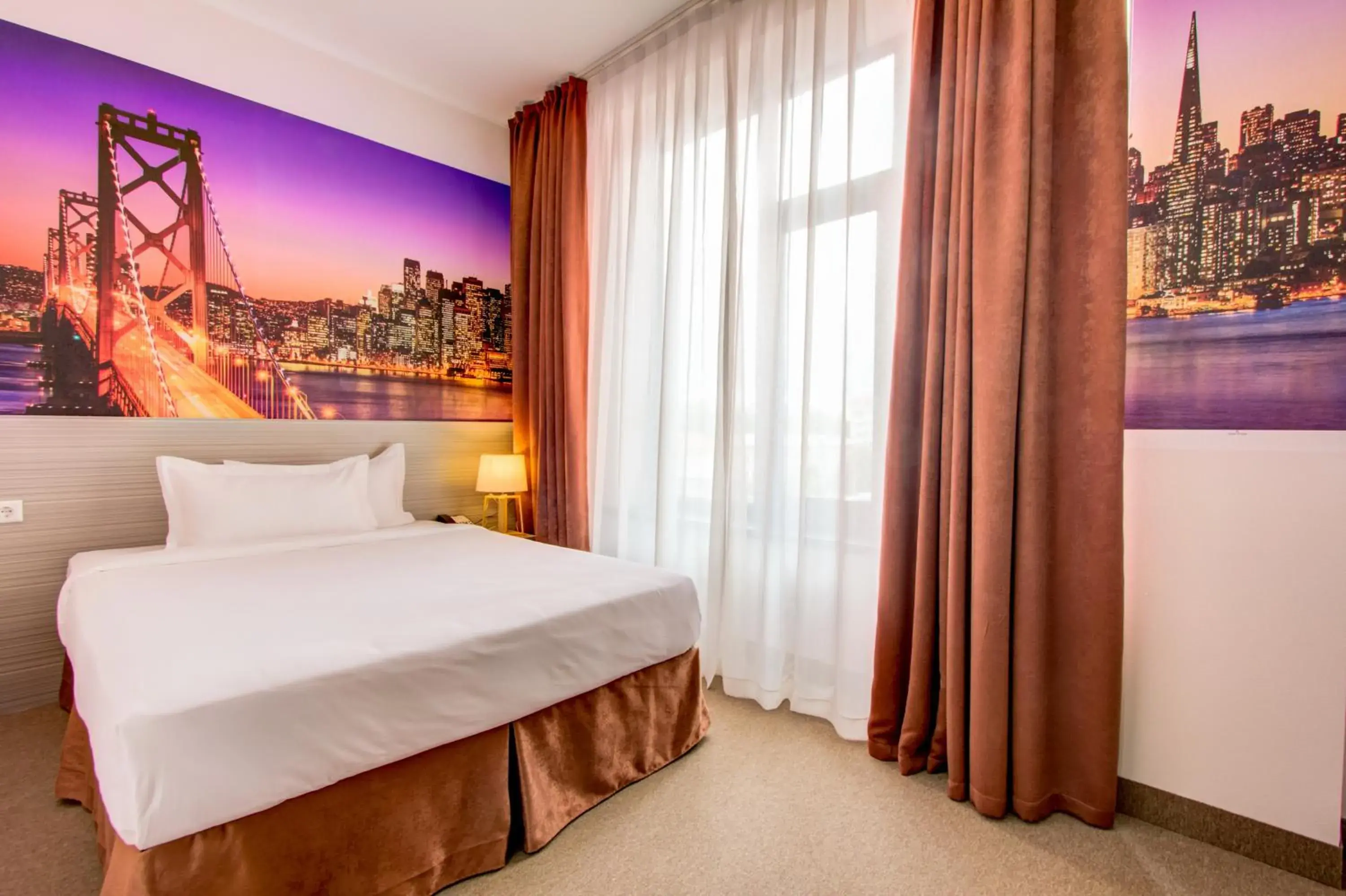 Single Room with Shower in Hotel Bridges Bishkek Single Room with Shower in Hotel Bridges Bishkek