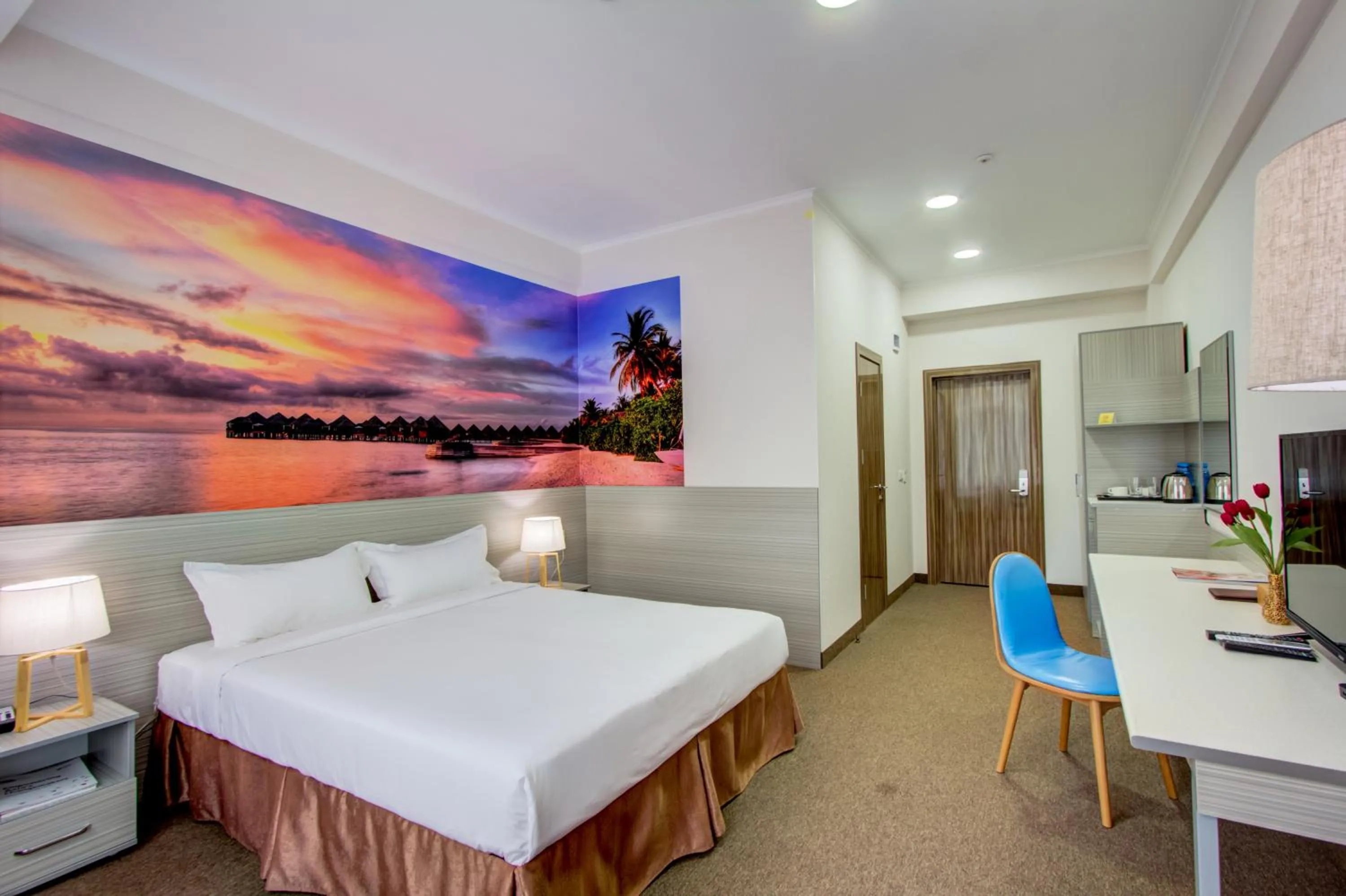 Photo of the whole room, Bed in Hotel Bridges Bishkek